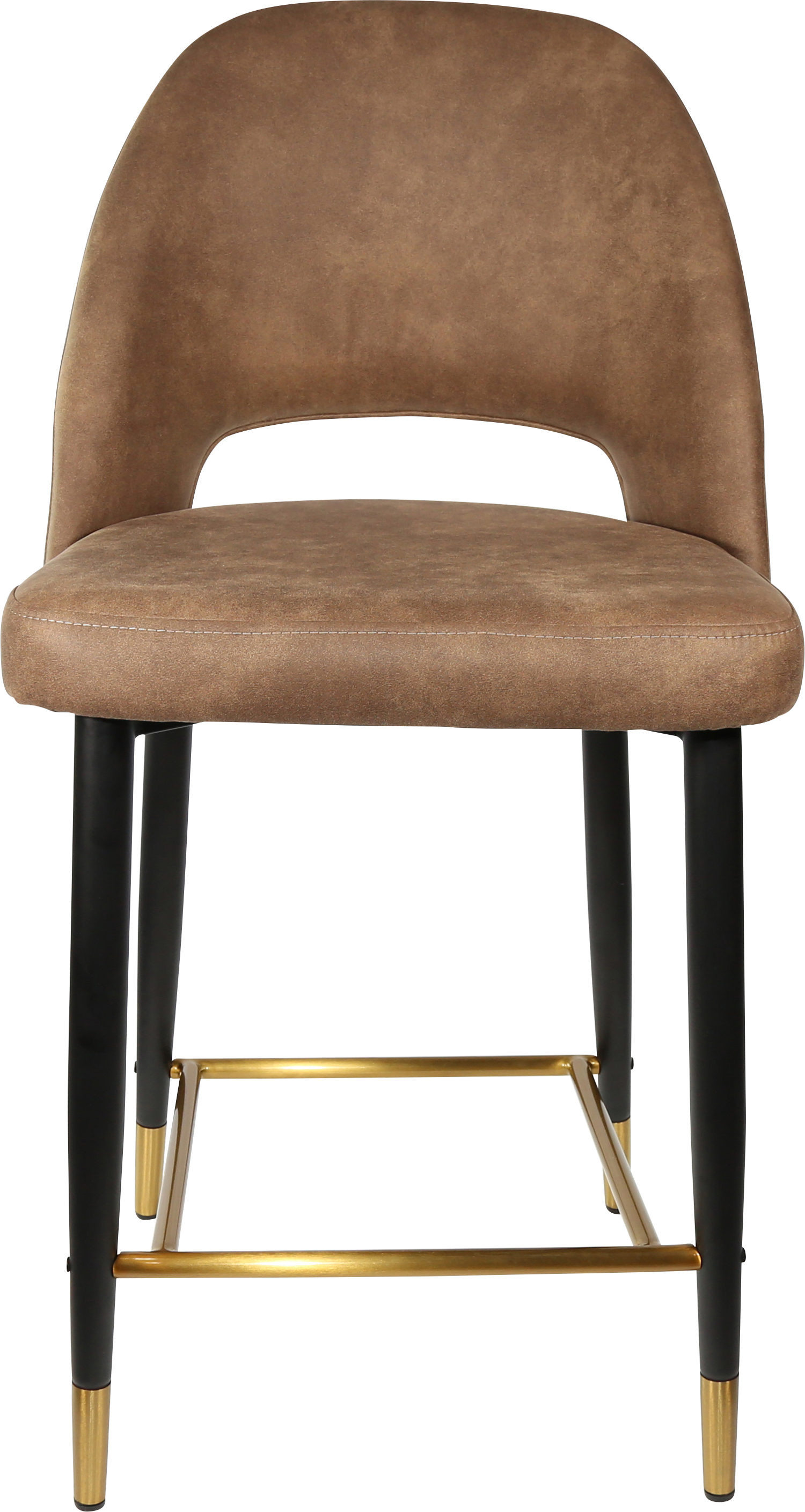Durafurn Semifreddo Counter Stool - Black Metal 650h Legs