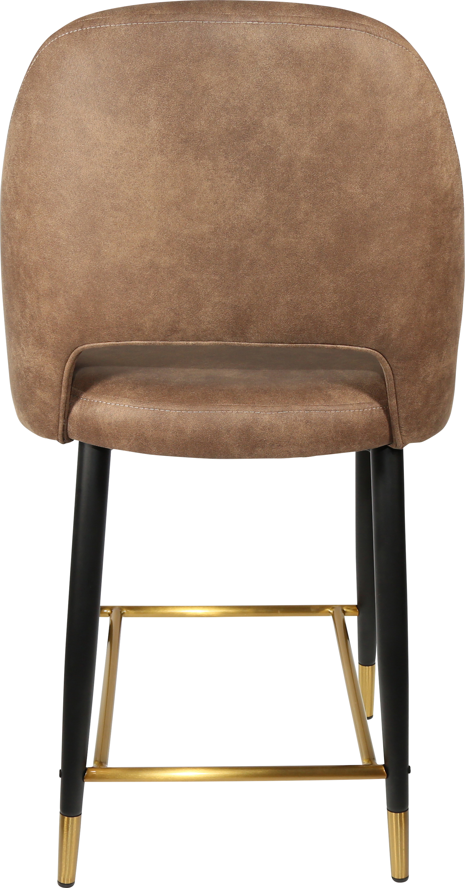 Durafurn Semifreddo Counter Stool - Black Metal 650h Legs