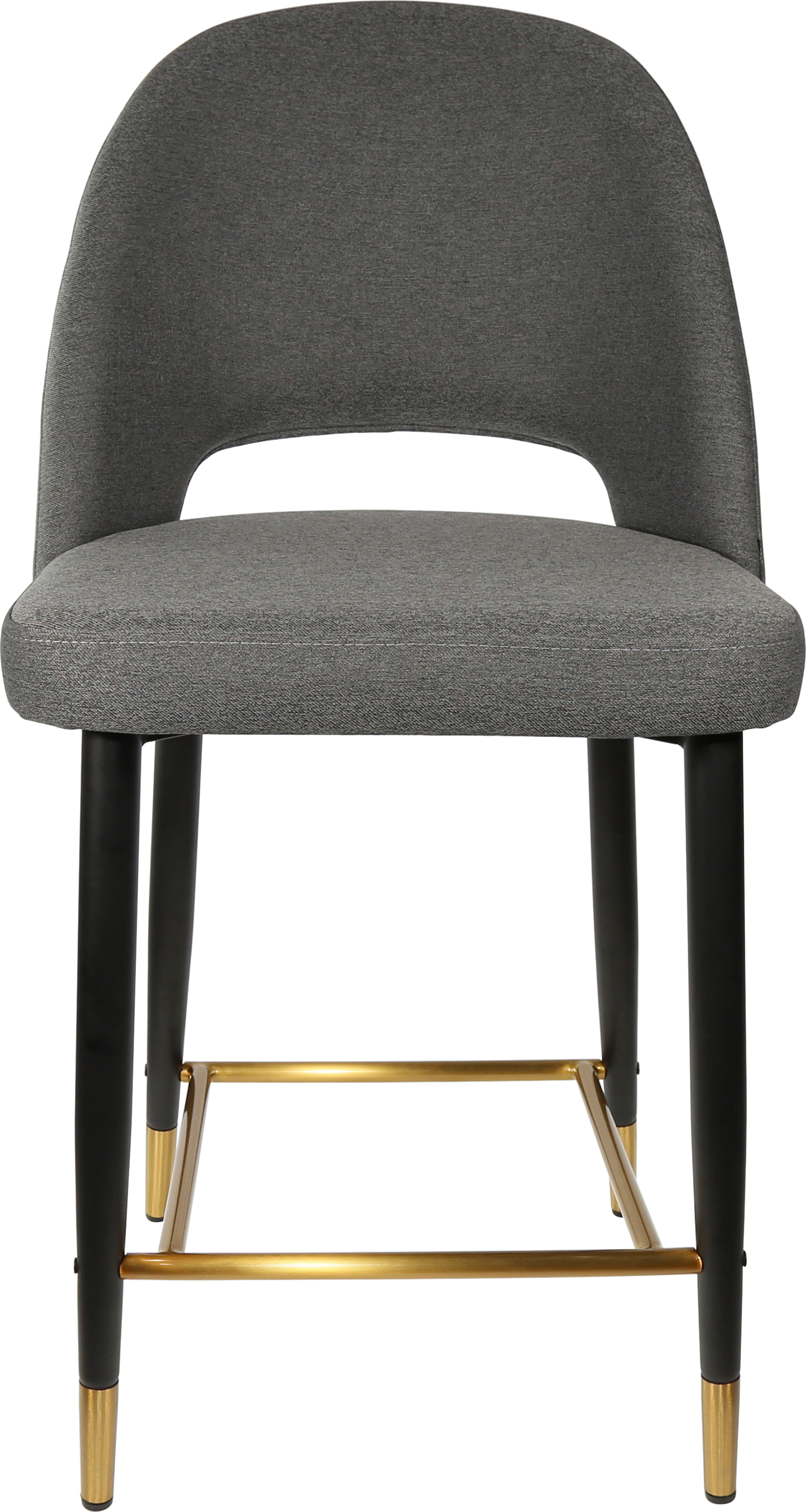 Durafurn Semifreddo Counter Stool - Black Metal 650h Legs