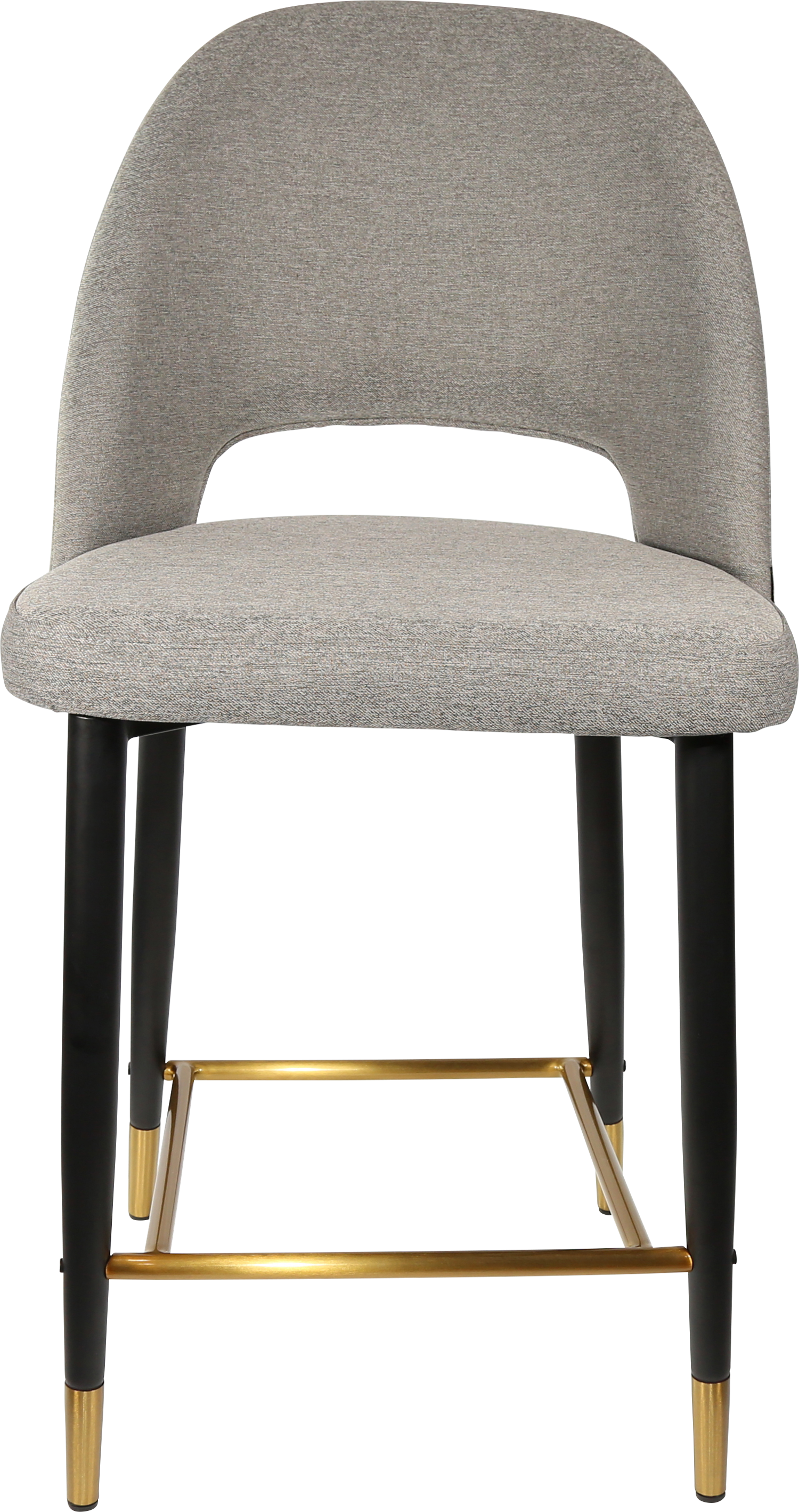 Durafurn Semifreddo Counter Stool - Black Metal 650h Legs