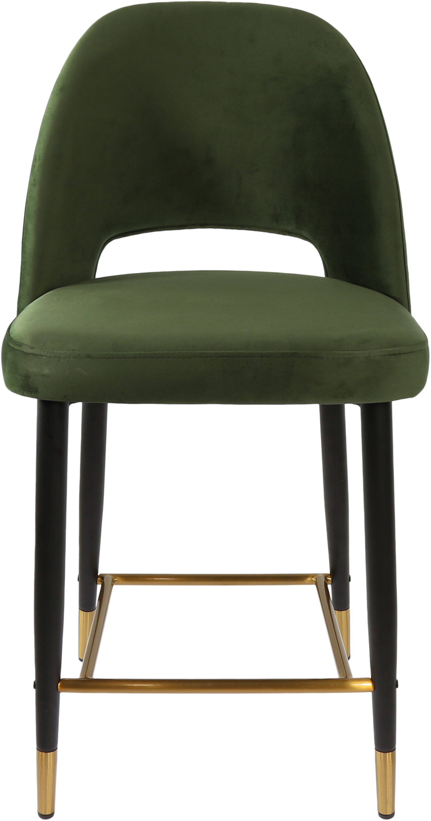 Durafurn Semifreddo Counter Stool - Black Metal 650h Legs
