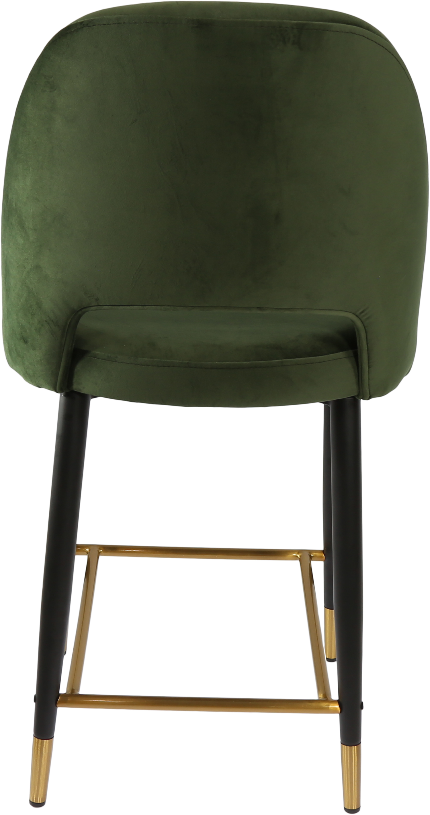 Durafurn Semifreddo Counter Stool - Black Metal 650h Legs