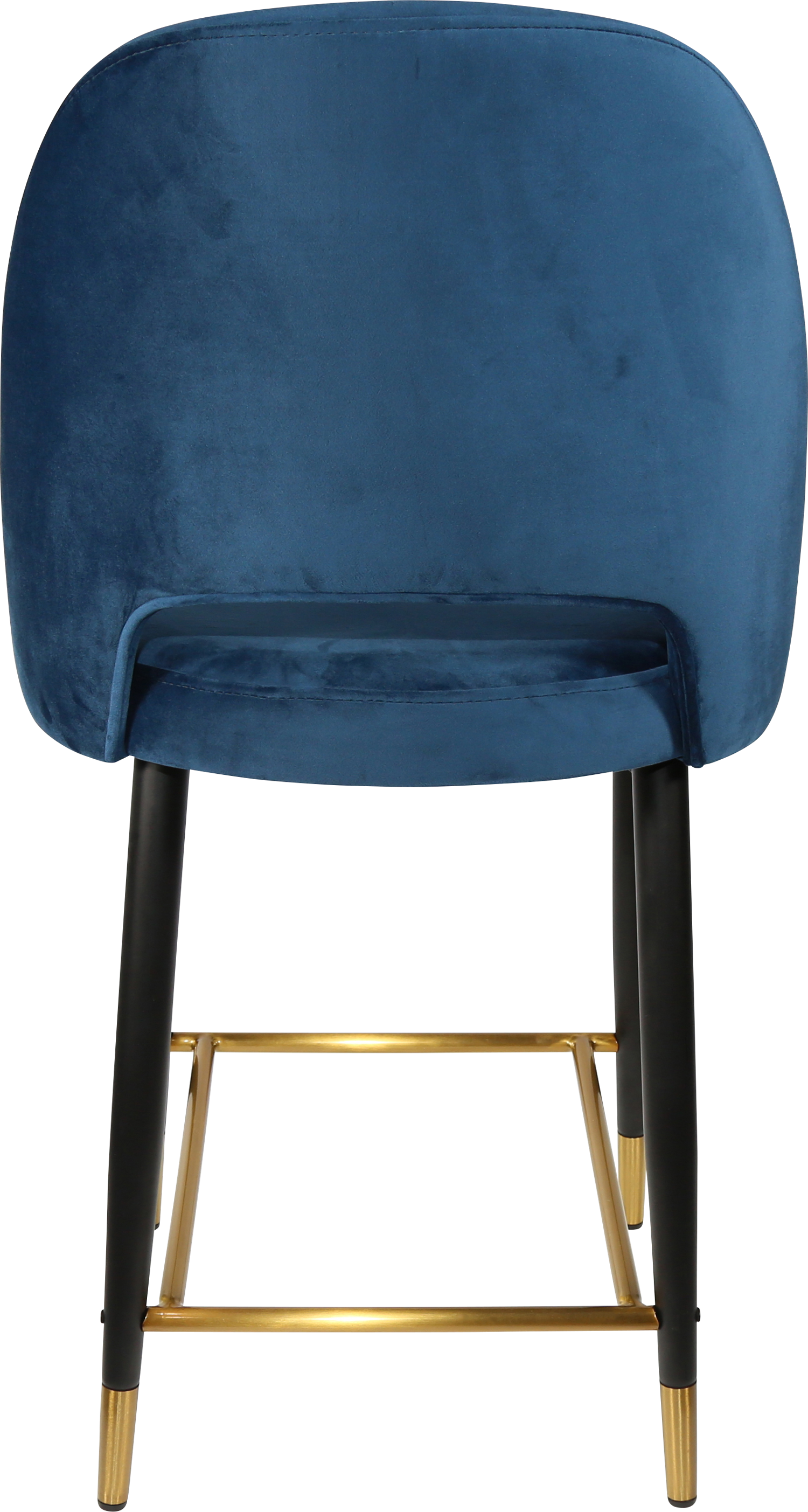 Durafurn Semifreddo Counter Stool - Black Metal 650h Legs