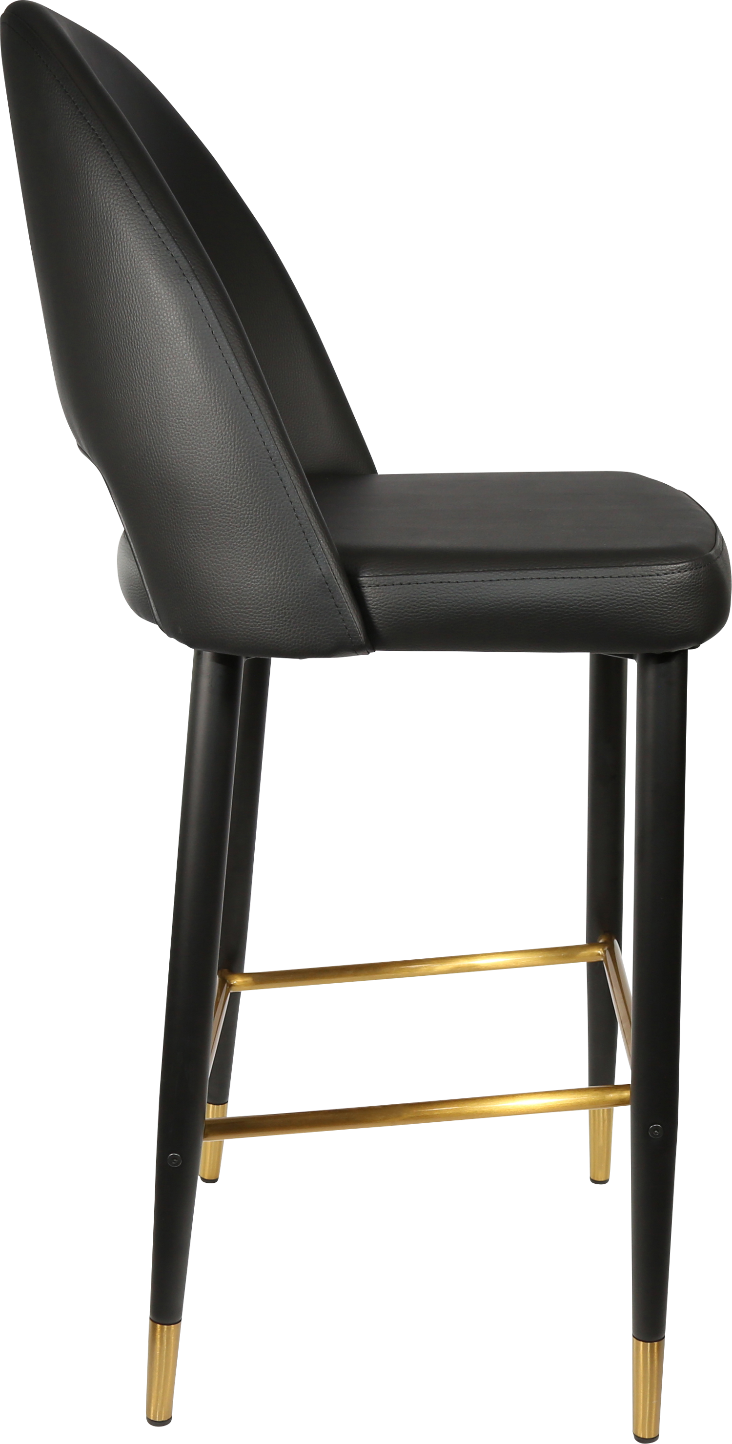 Durafurn Semifreddo Stool - Black Metal 750h Legs