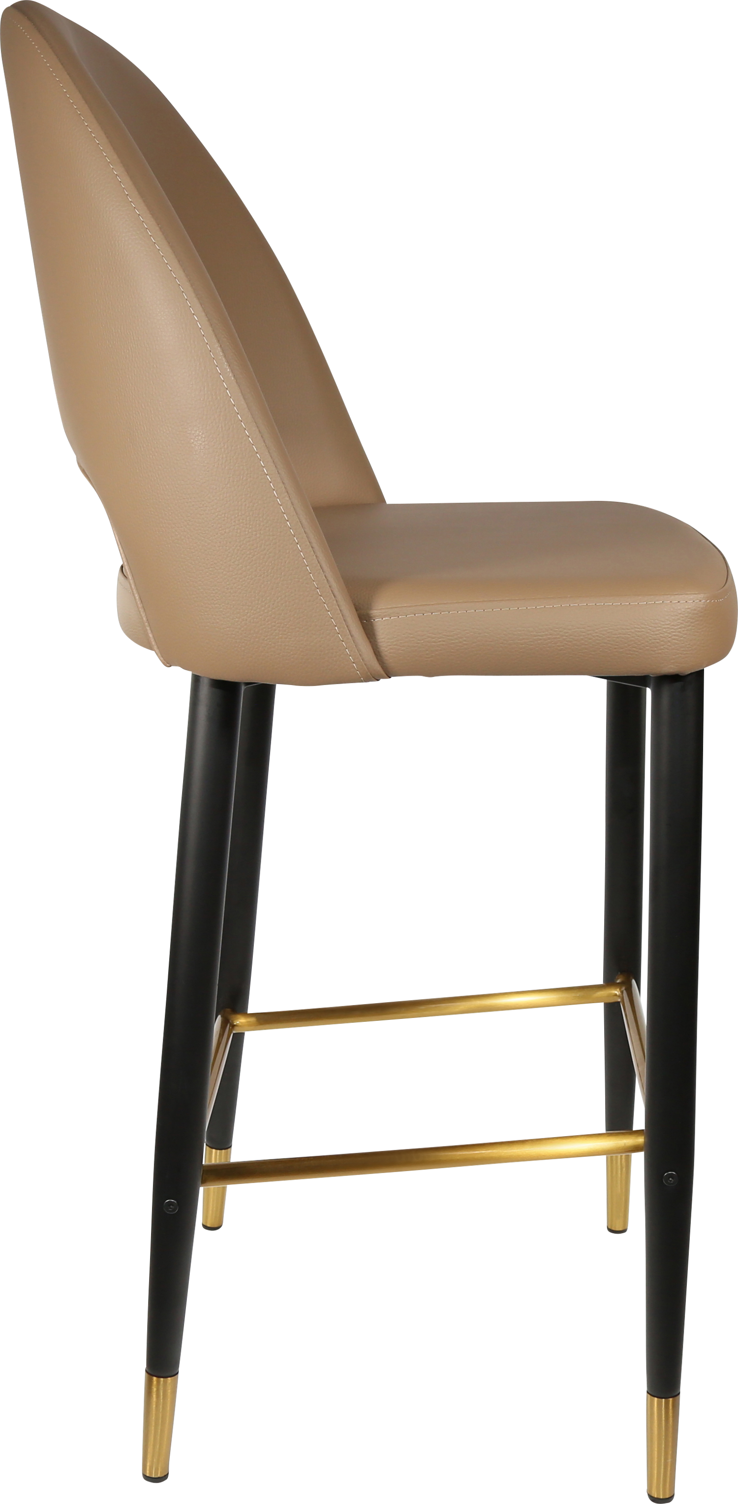 Durafurn Semifreddo Stool - Black Metal 750h Legs