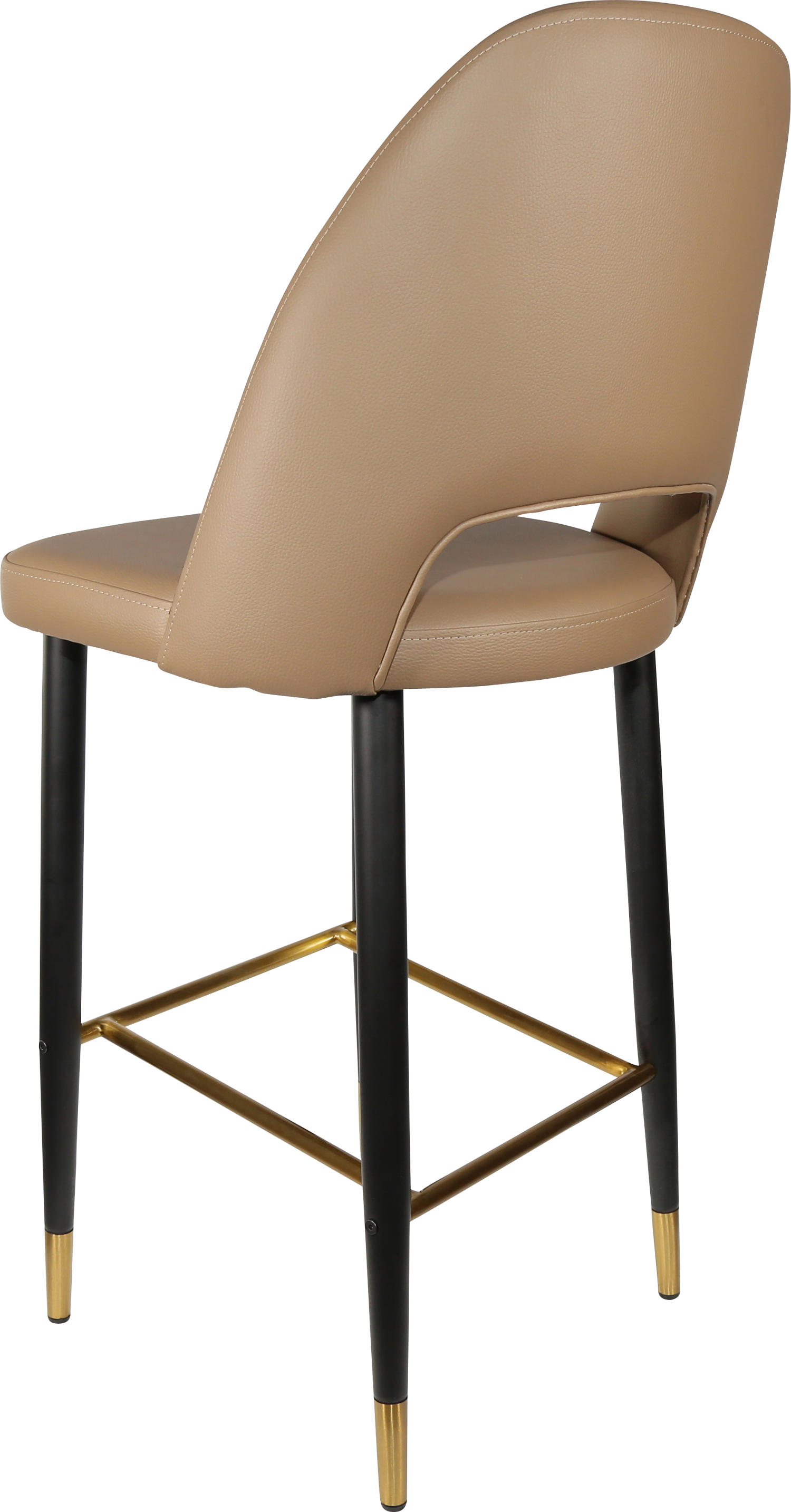 Durafurn Semifreddo Stool - Black Metal 750h Legs