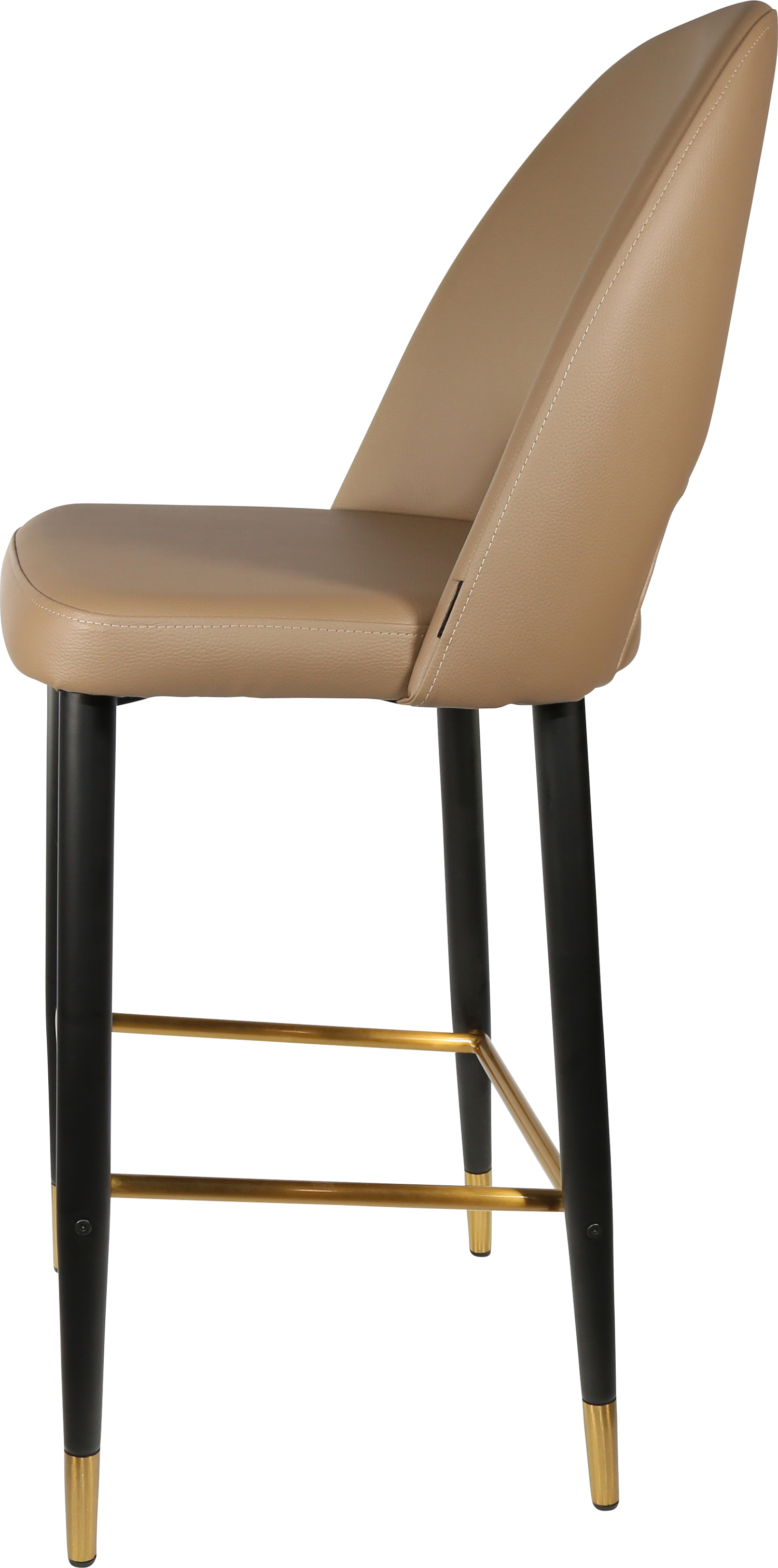 Durafurn Semifreddo Stool - Black Metal 750h Legs