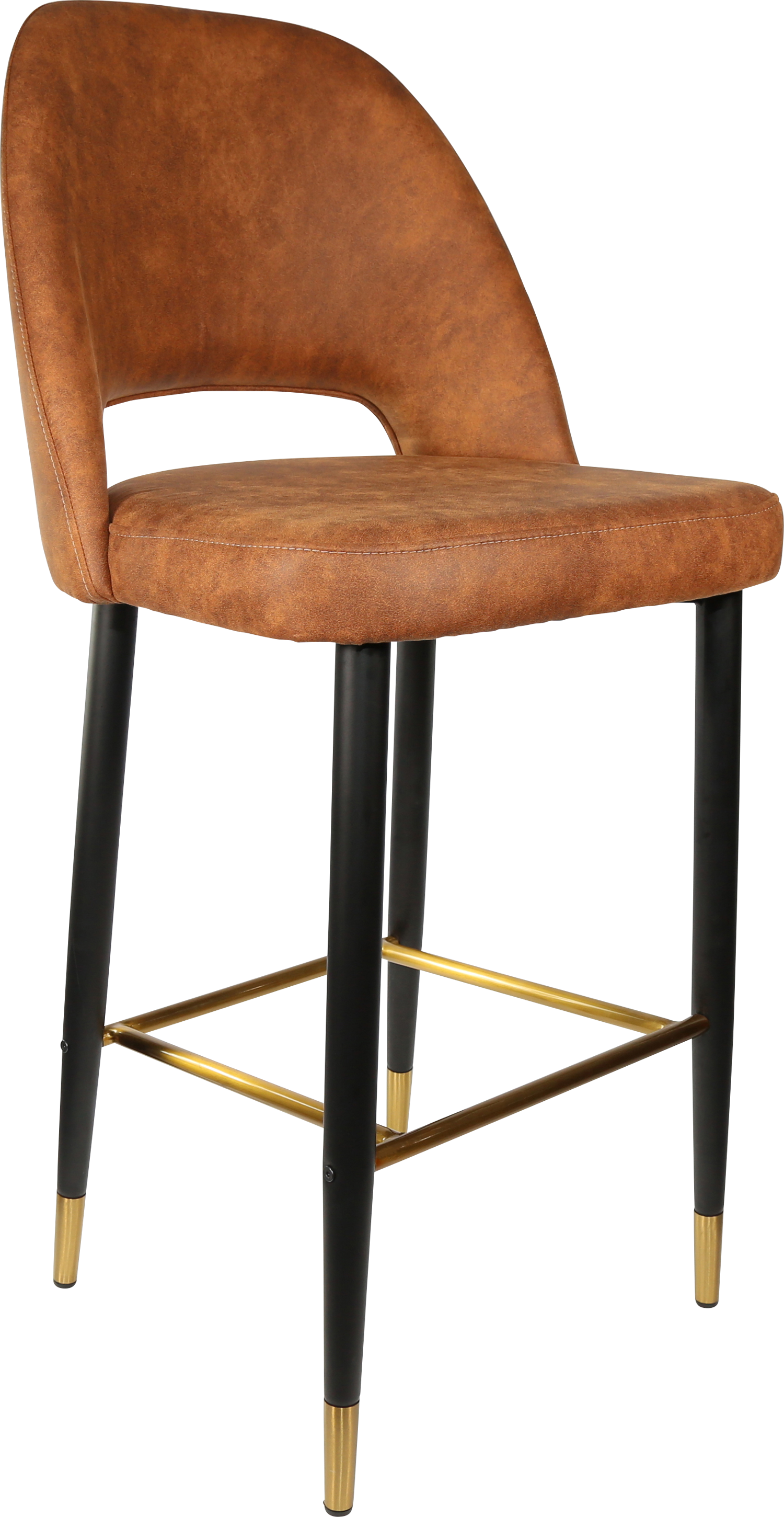 Durafurn Semifreddo Stool - Black Metal 750h Legs