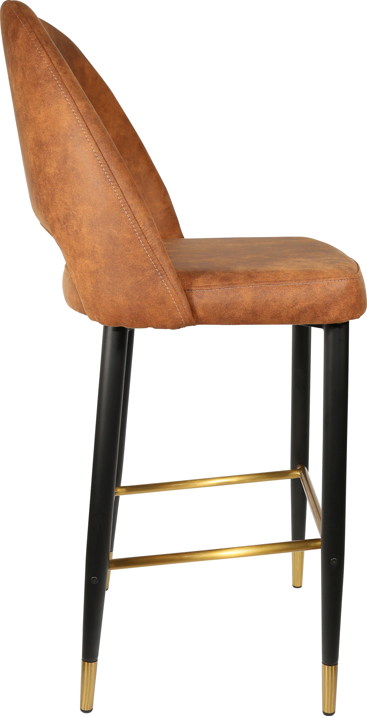 Durafurn Semifreddo Stool - Black Metal 750h Legs