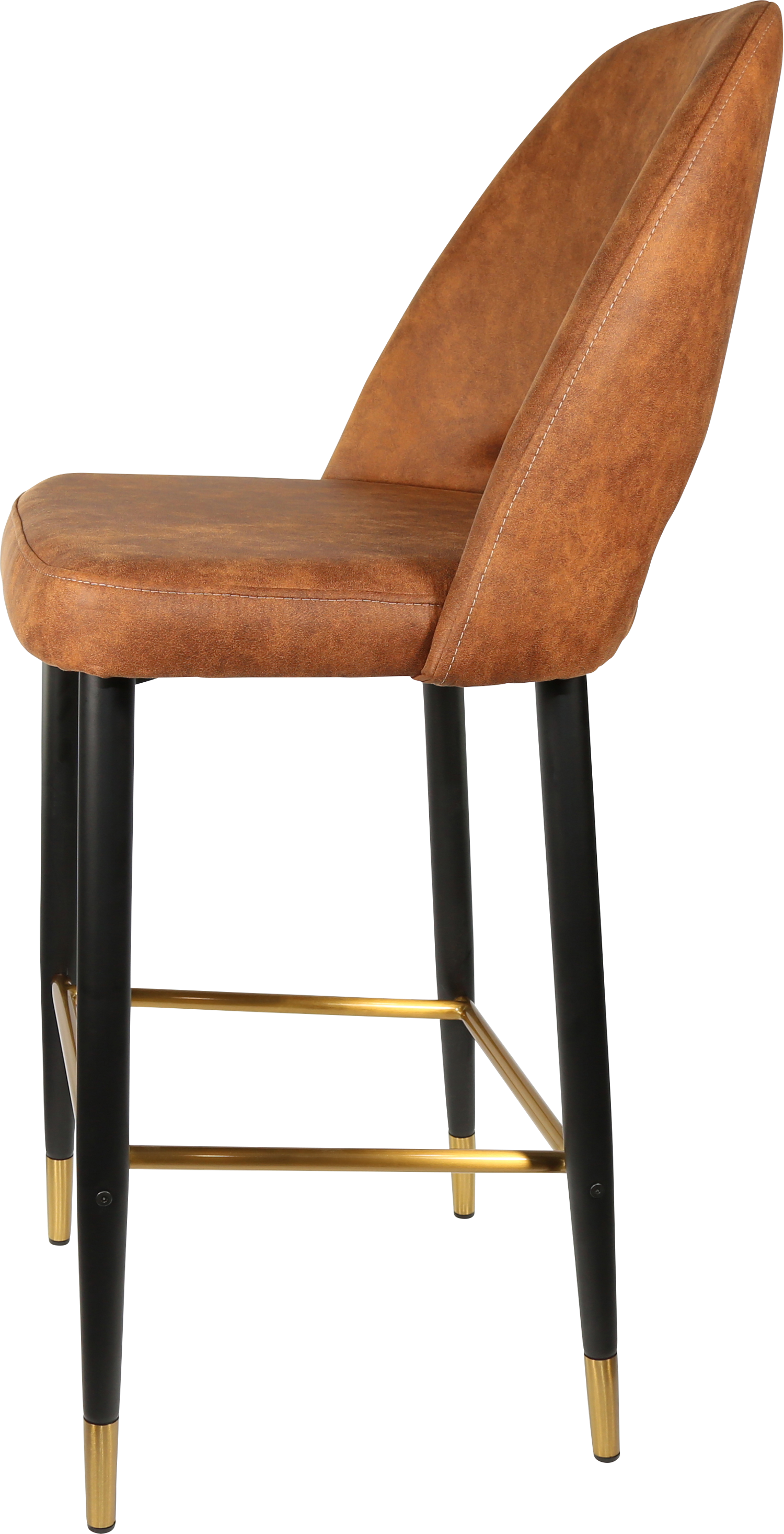 Durafurn Semifreddo Stool - Black Metal 750h Legs