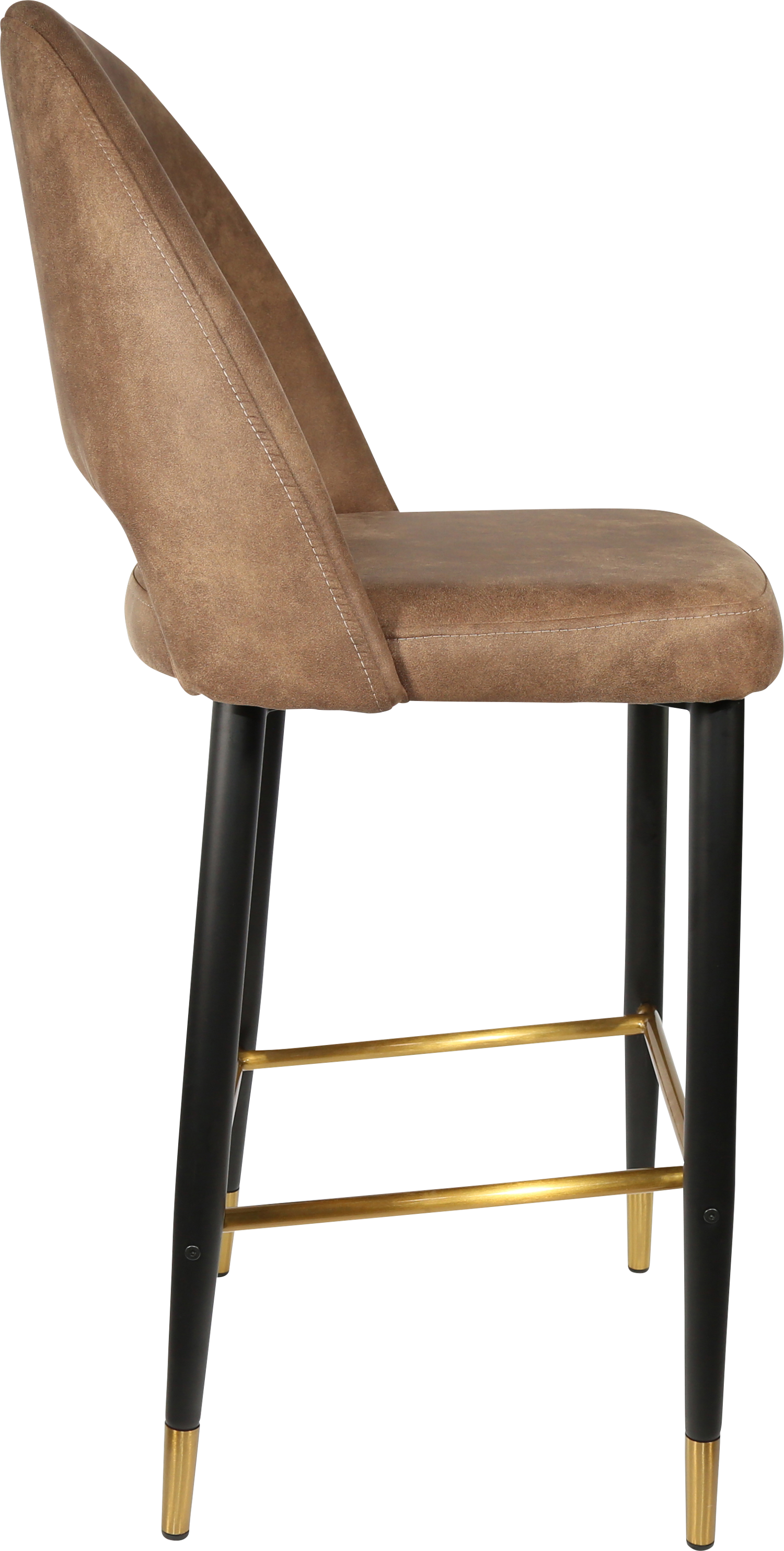 Durafurn Semifreddo Stool - Black Metal 750h Legs