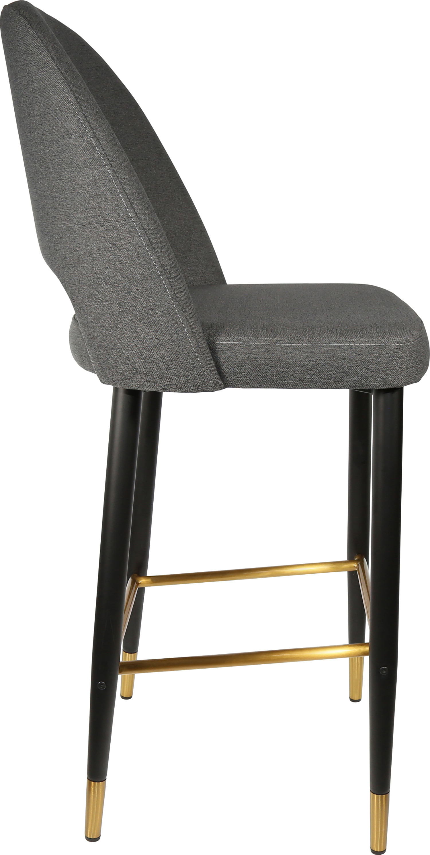 Durafurn Semifreddo Stool - Black Metal 750h Legs