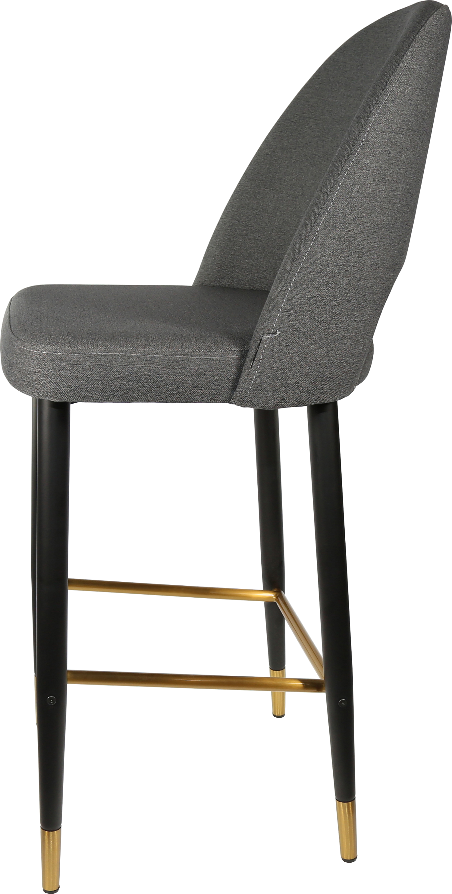 Durafurn Semifreddo Stool - Black Metal 750h Legs