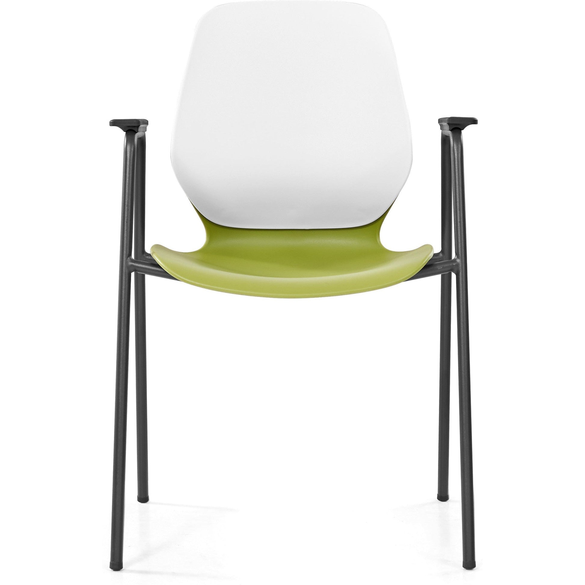 Kaleido Chair With Black 4-Leg Frame With Arms