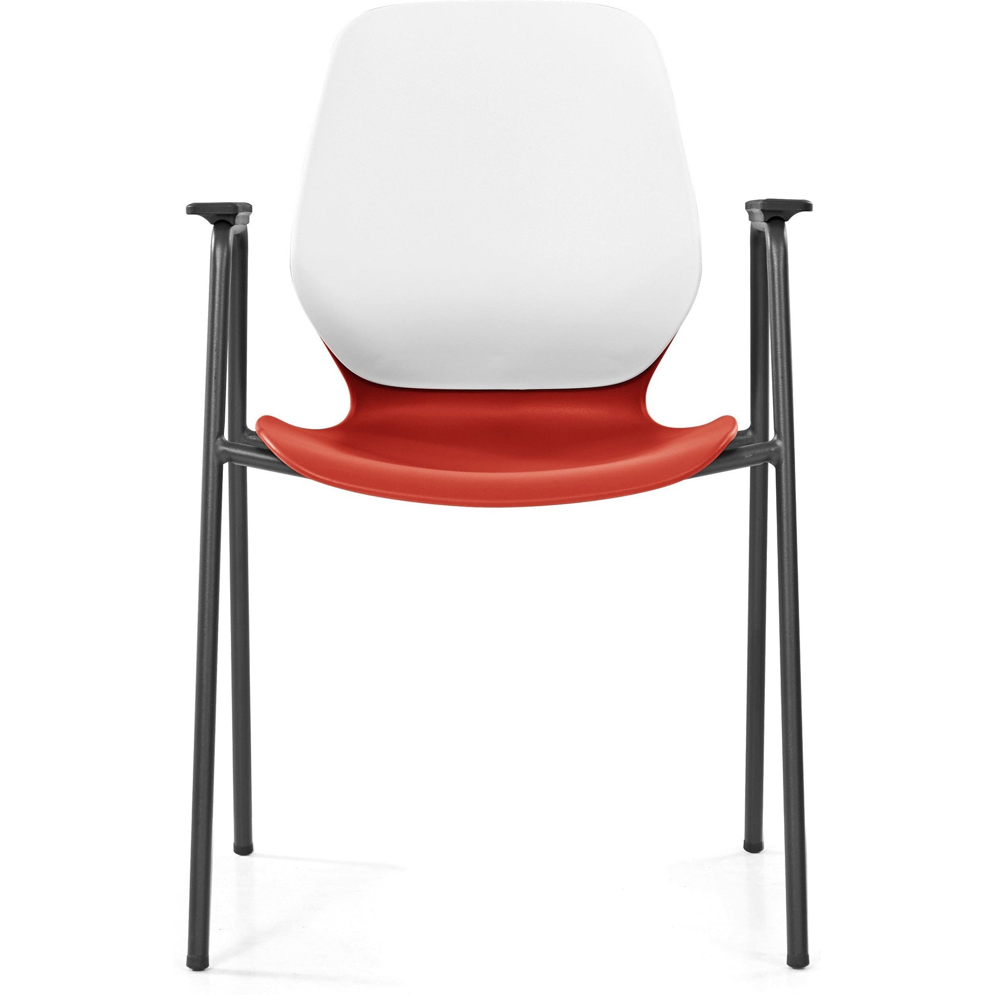 Kaleido Chair With Black 4-Leg Frame With Arms