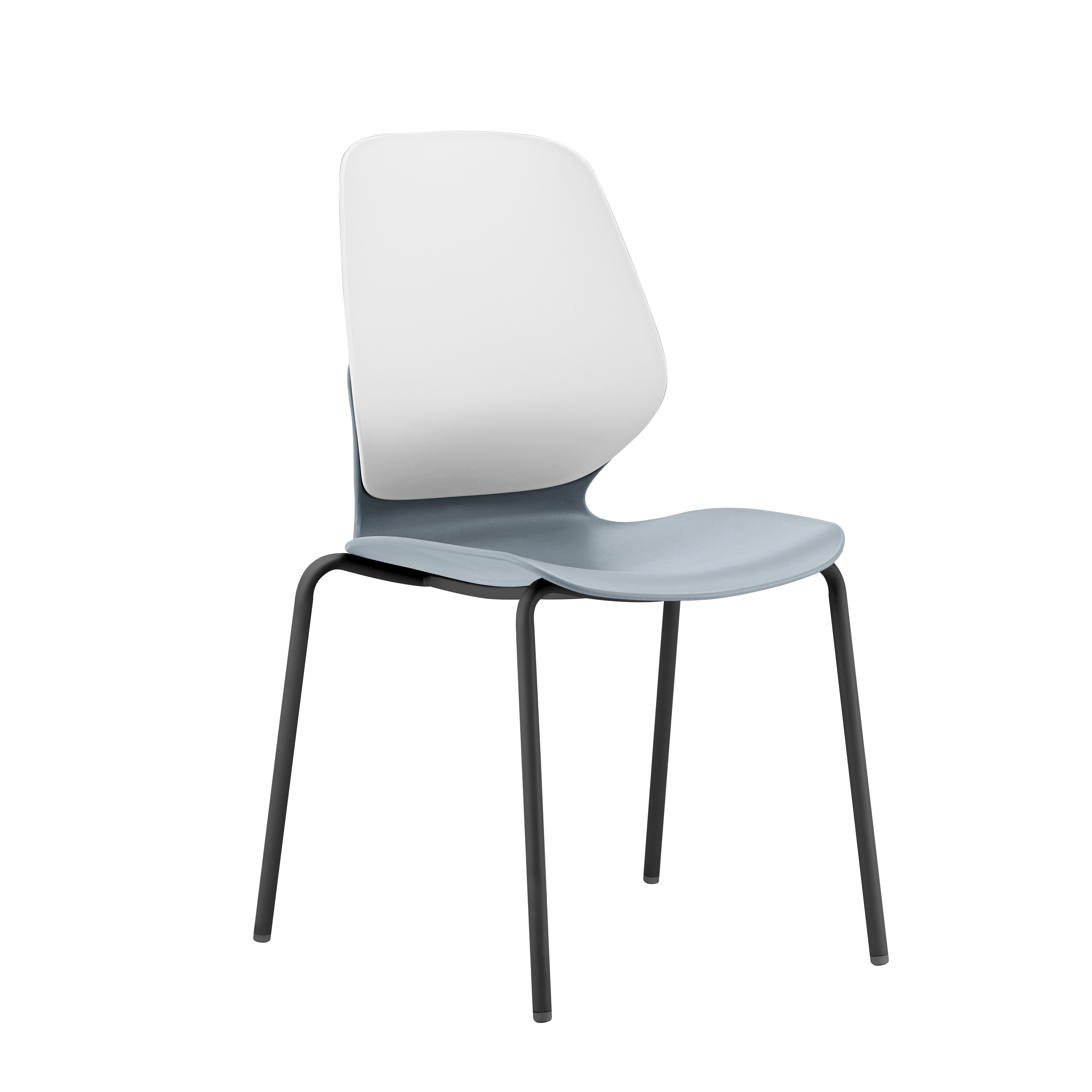 Kaleido Chair With Black 4-Leg Frame