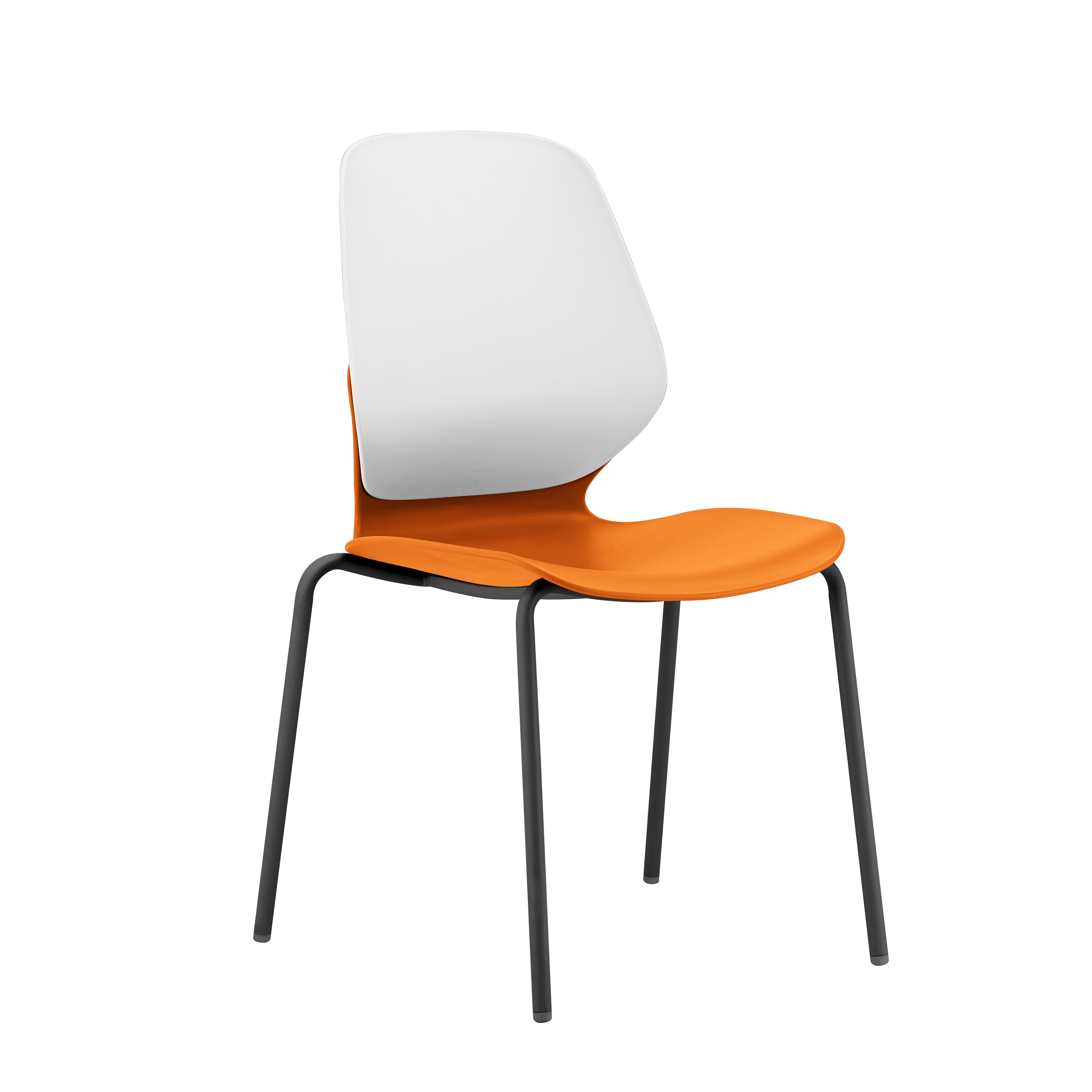 Kaleido Chair With Black 4-Leg Frame