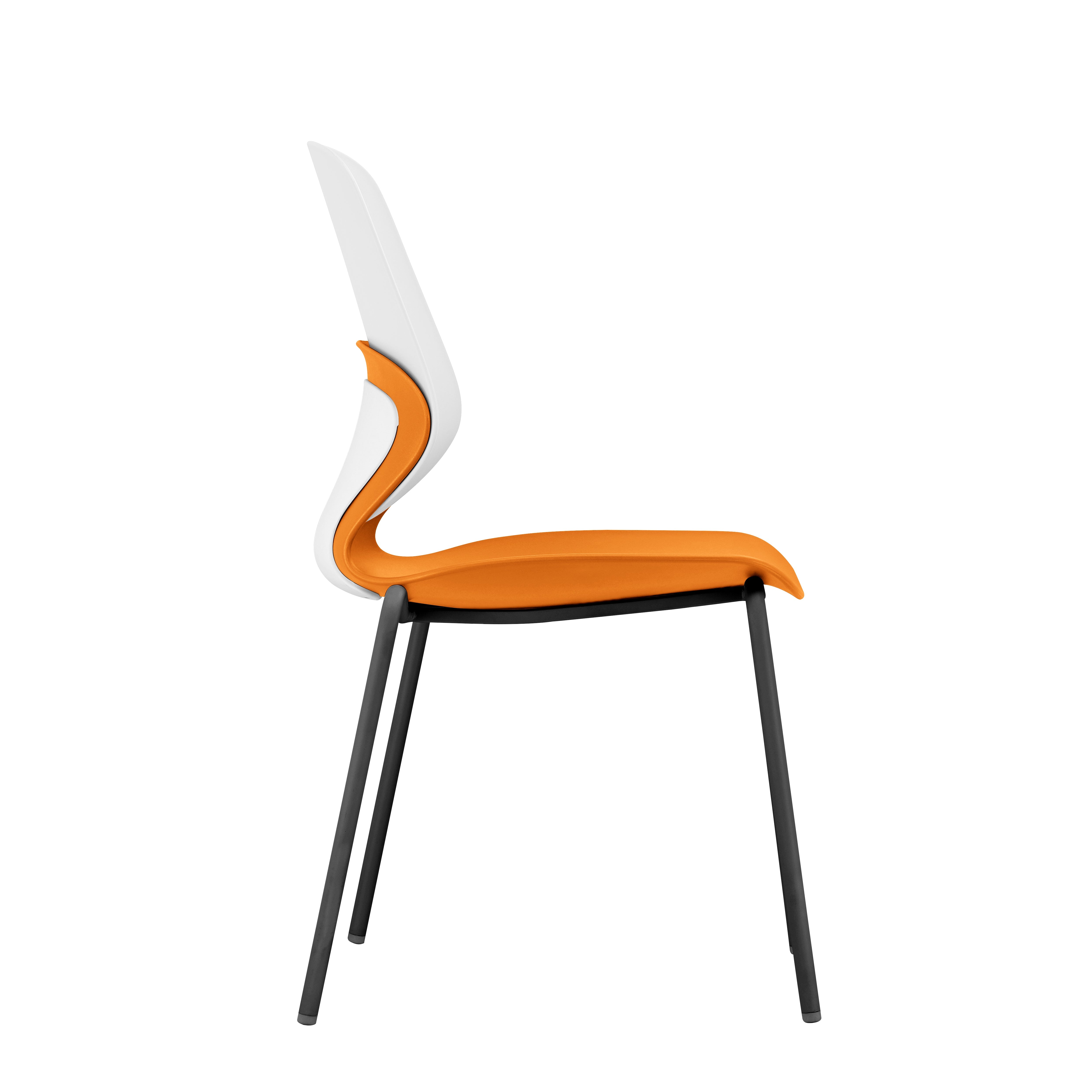 Kaleido Chair With Black 4-Leg Frame