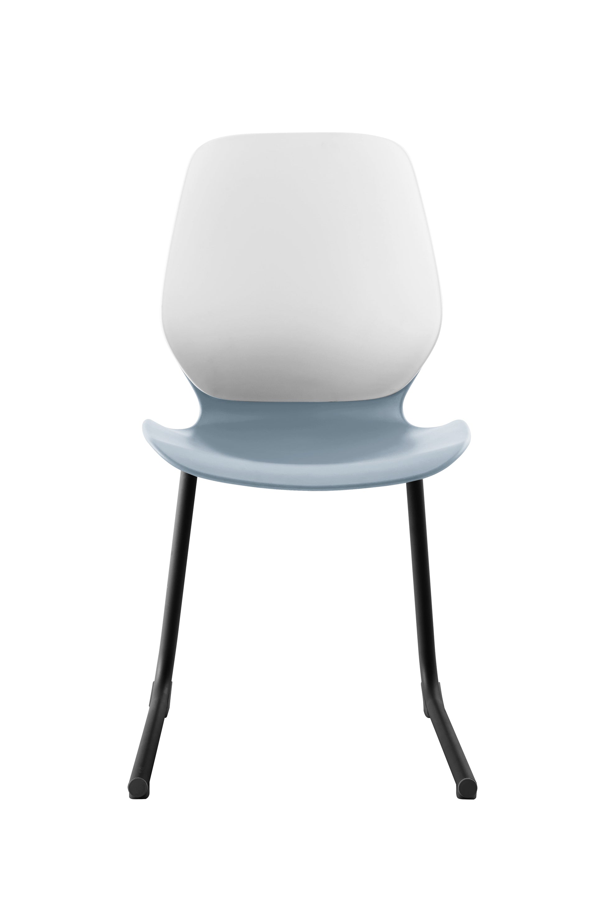 Kaleido Chair With Black Reverse Cantilever Legs