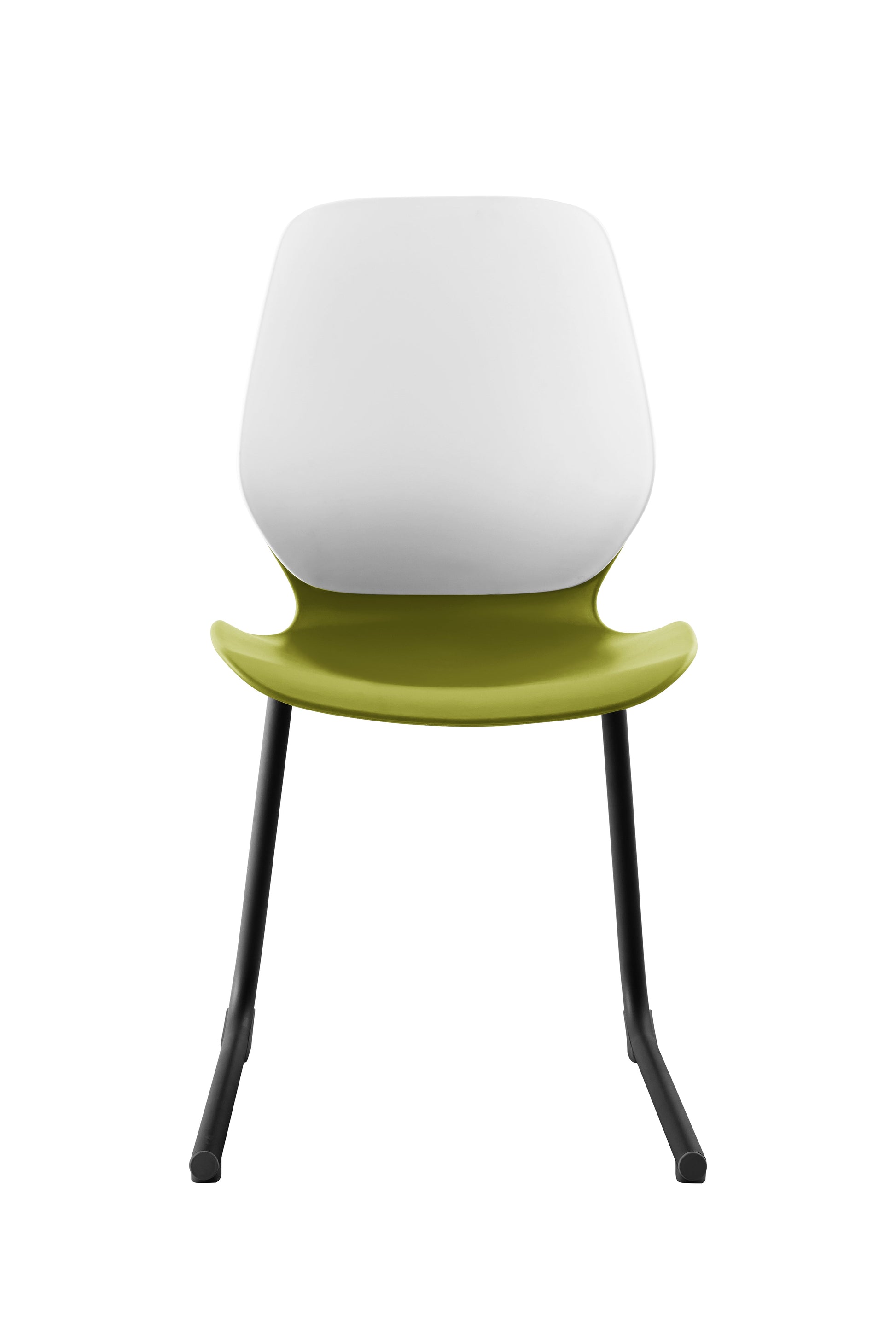 Kaleido Chair With Black Reverse Cantilever Legs