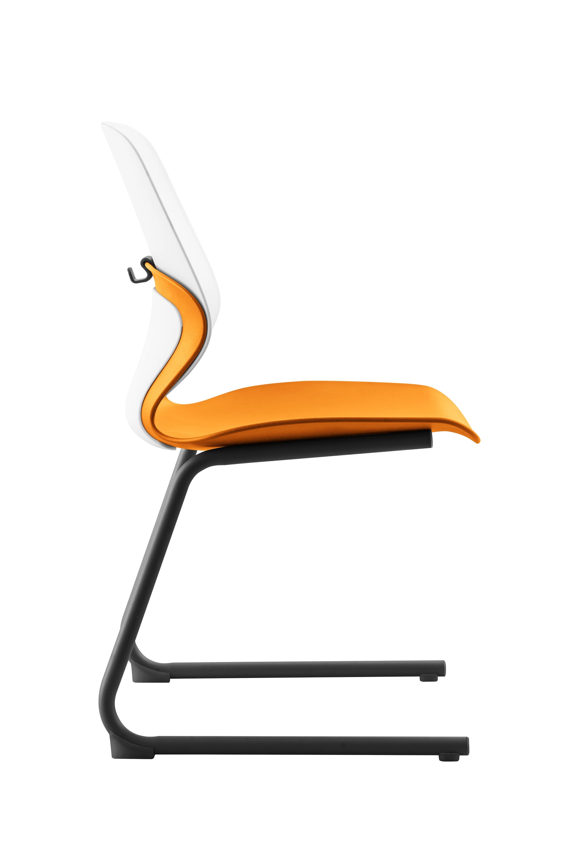 Kaleido Chair With Black Reverse Cantilever Legs