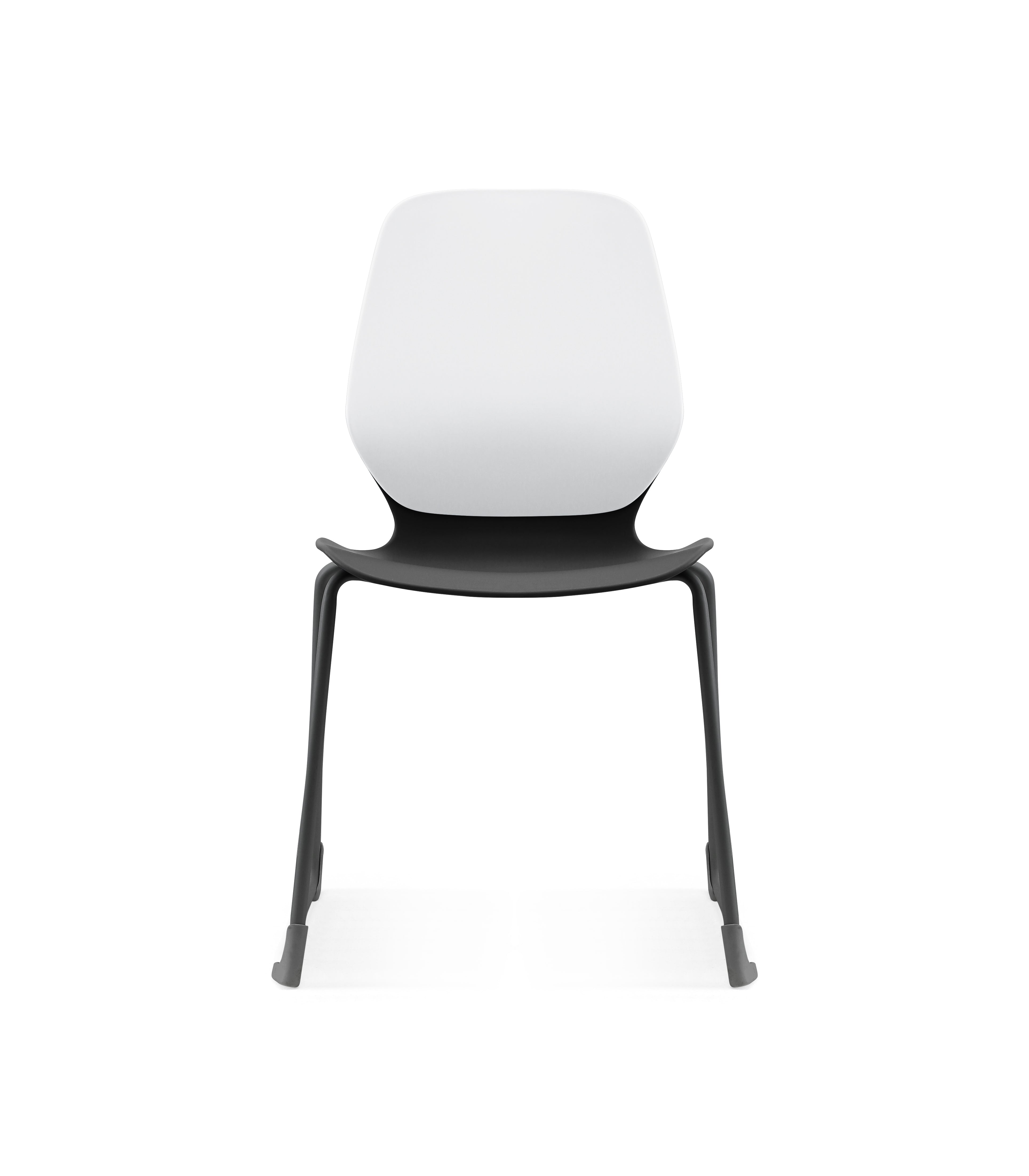 Kaleido Chair Black Sled Frame