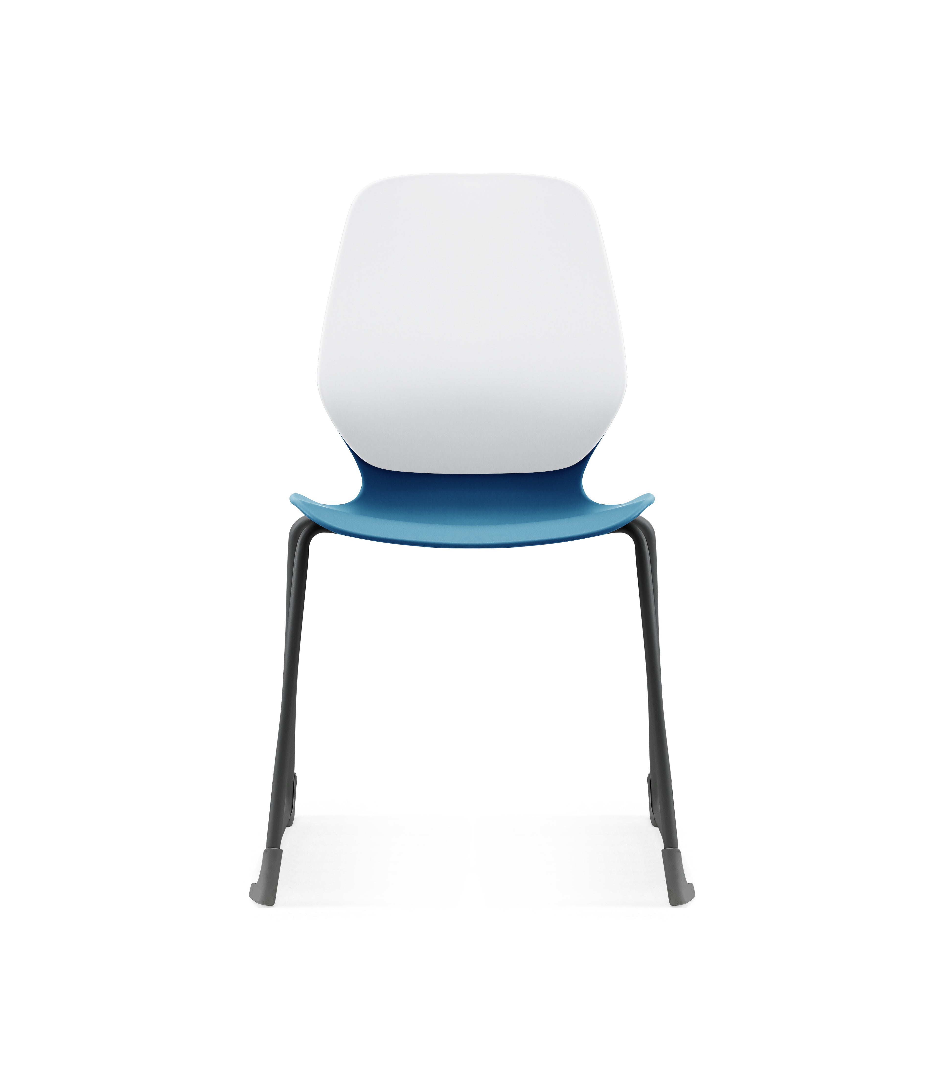 Kaleido Chair Black Sled Frame