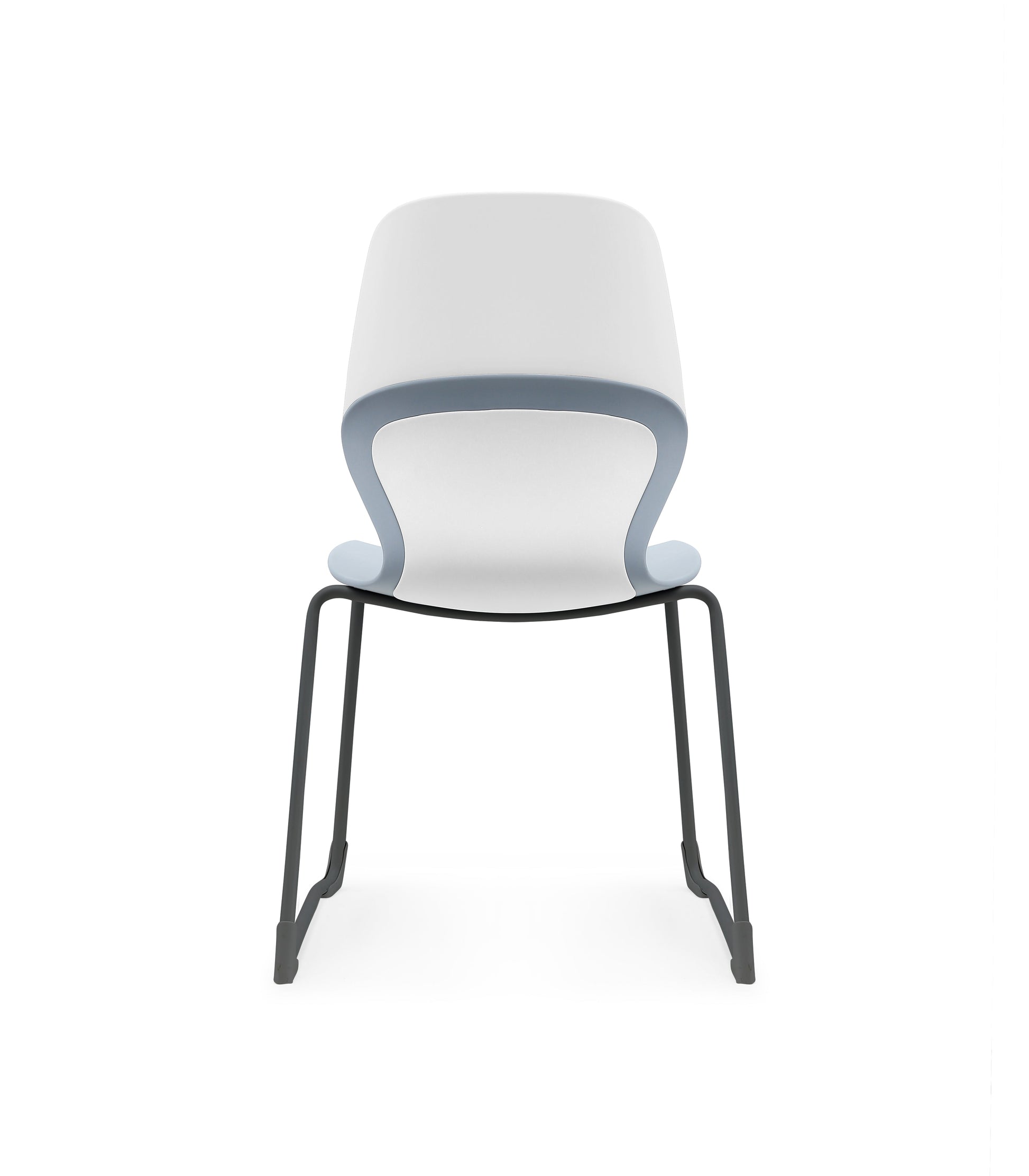 Kaleido Chair Black Sled Frame