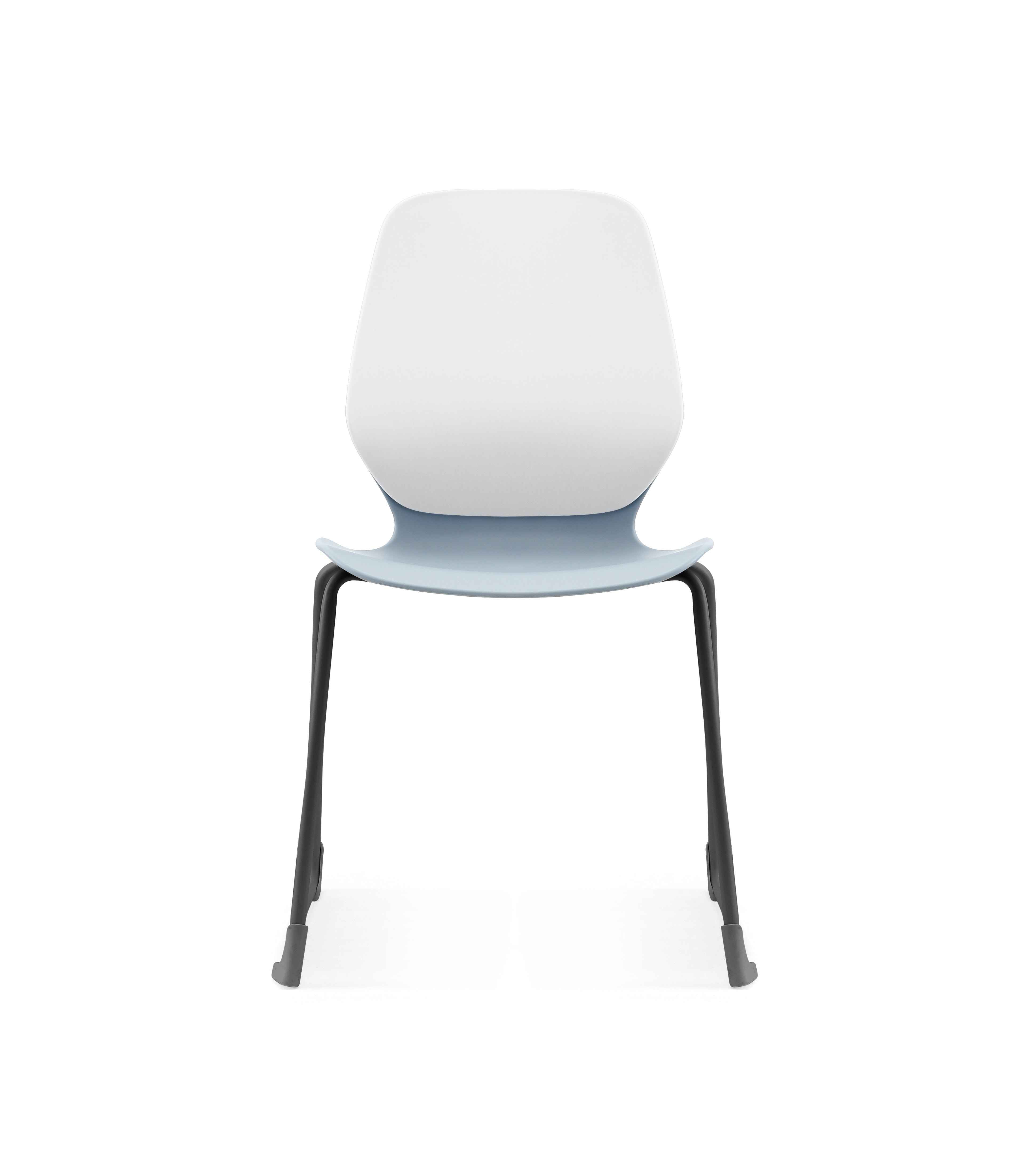 Kaleido Chair Black Sled Frame