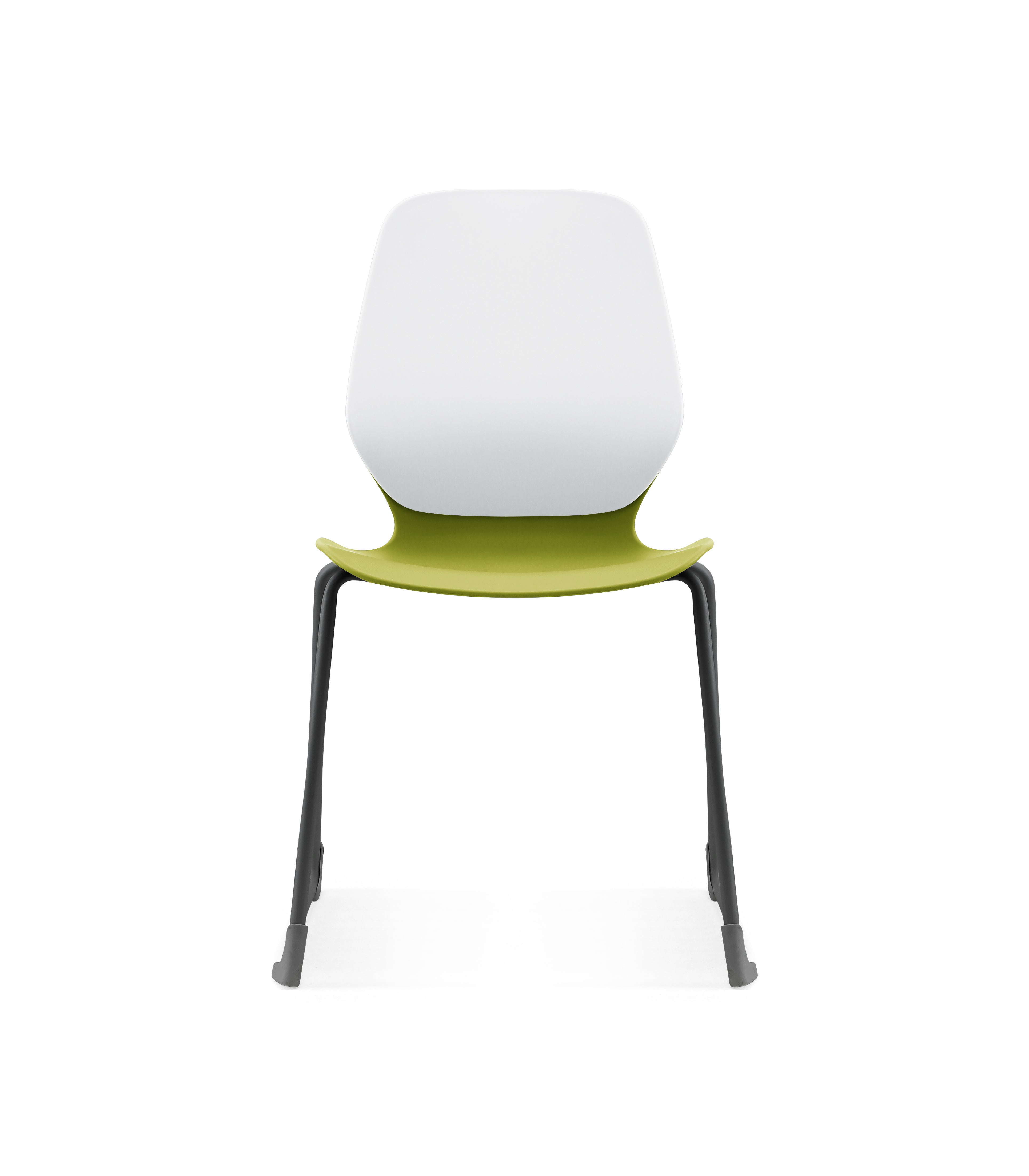 Kaleido Chair Black Sled Frame