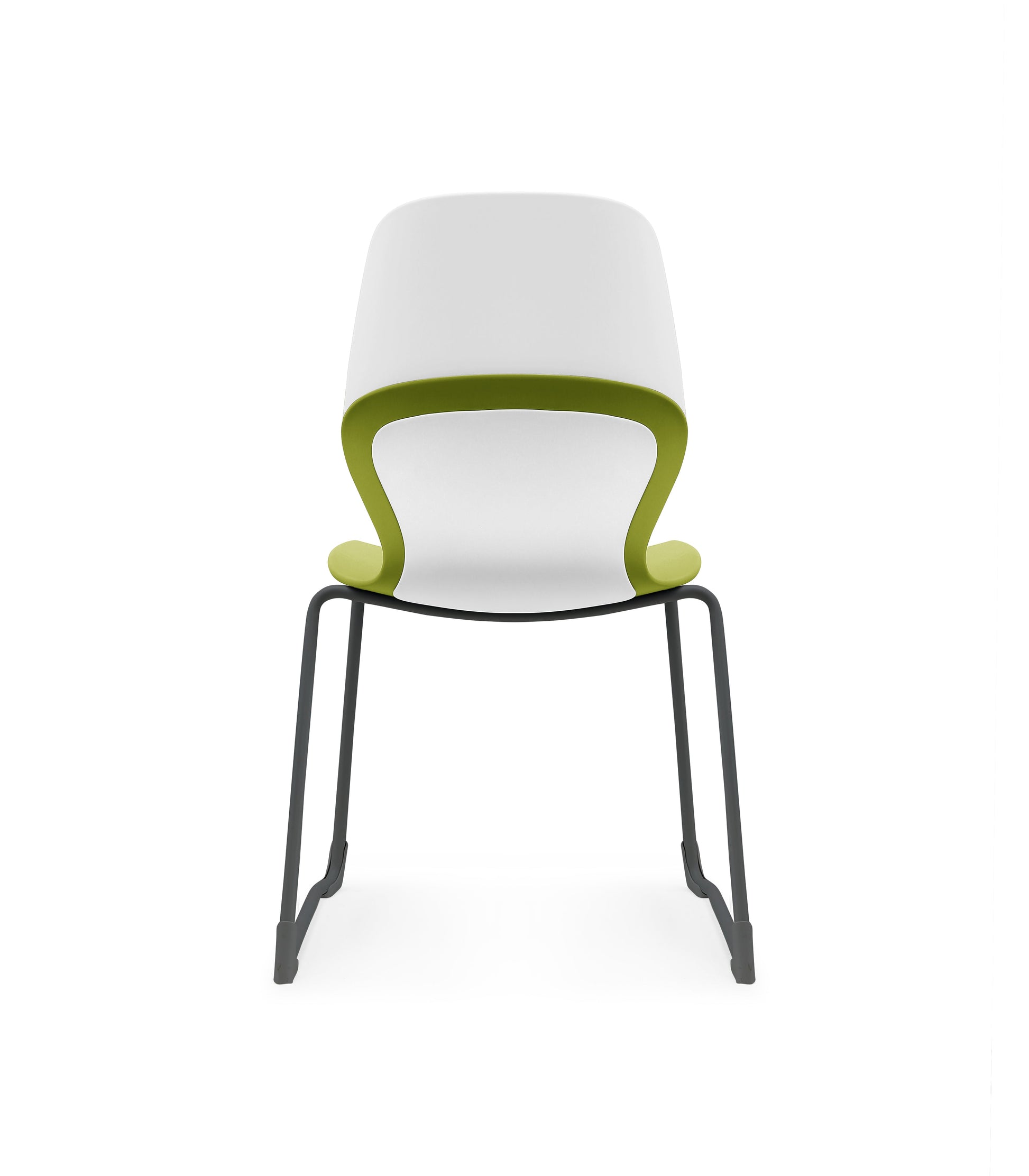 Kaleido Chair Black Sled Frame