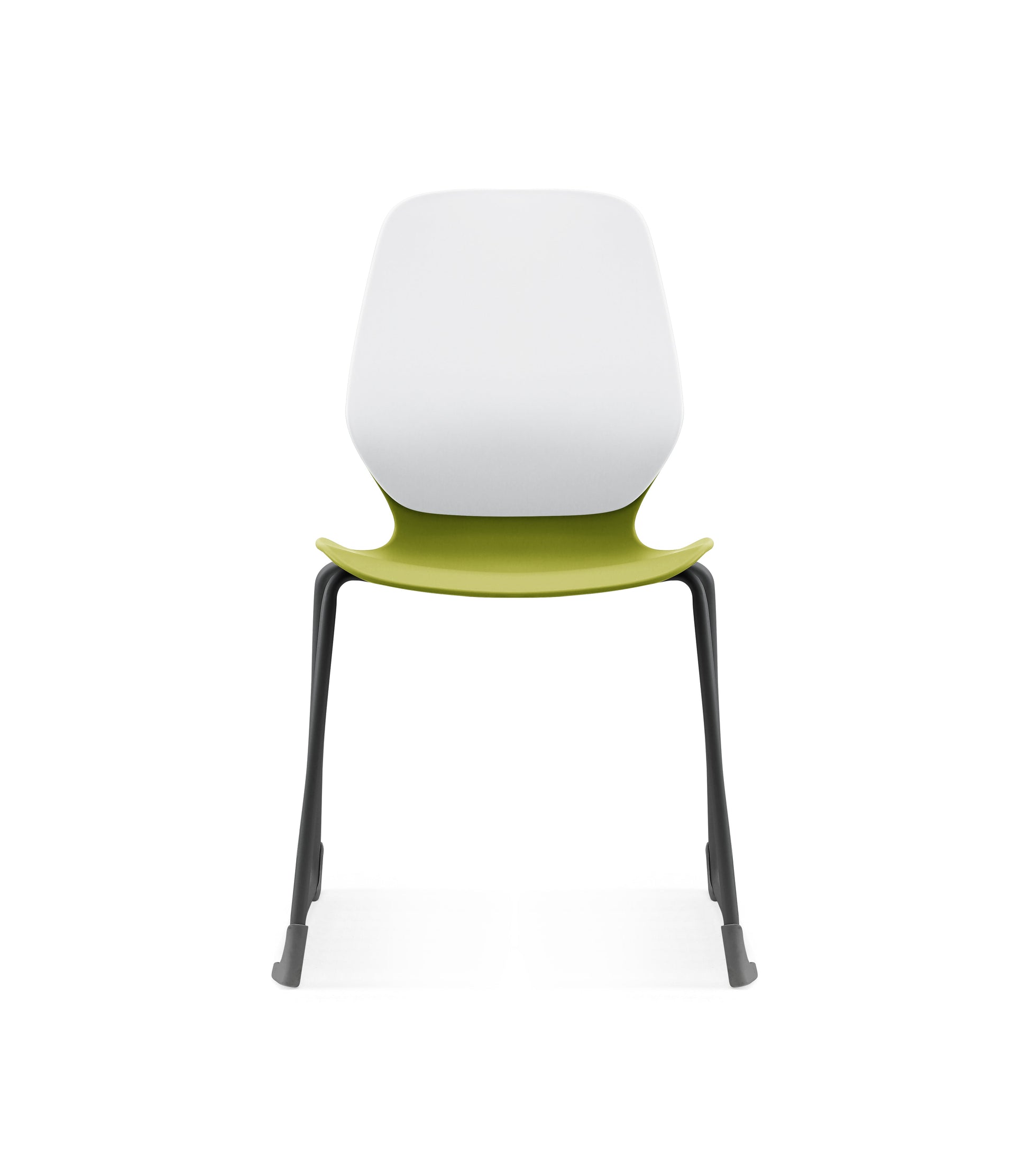 Kaleido Chair Black Sled Frame