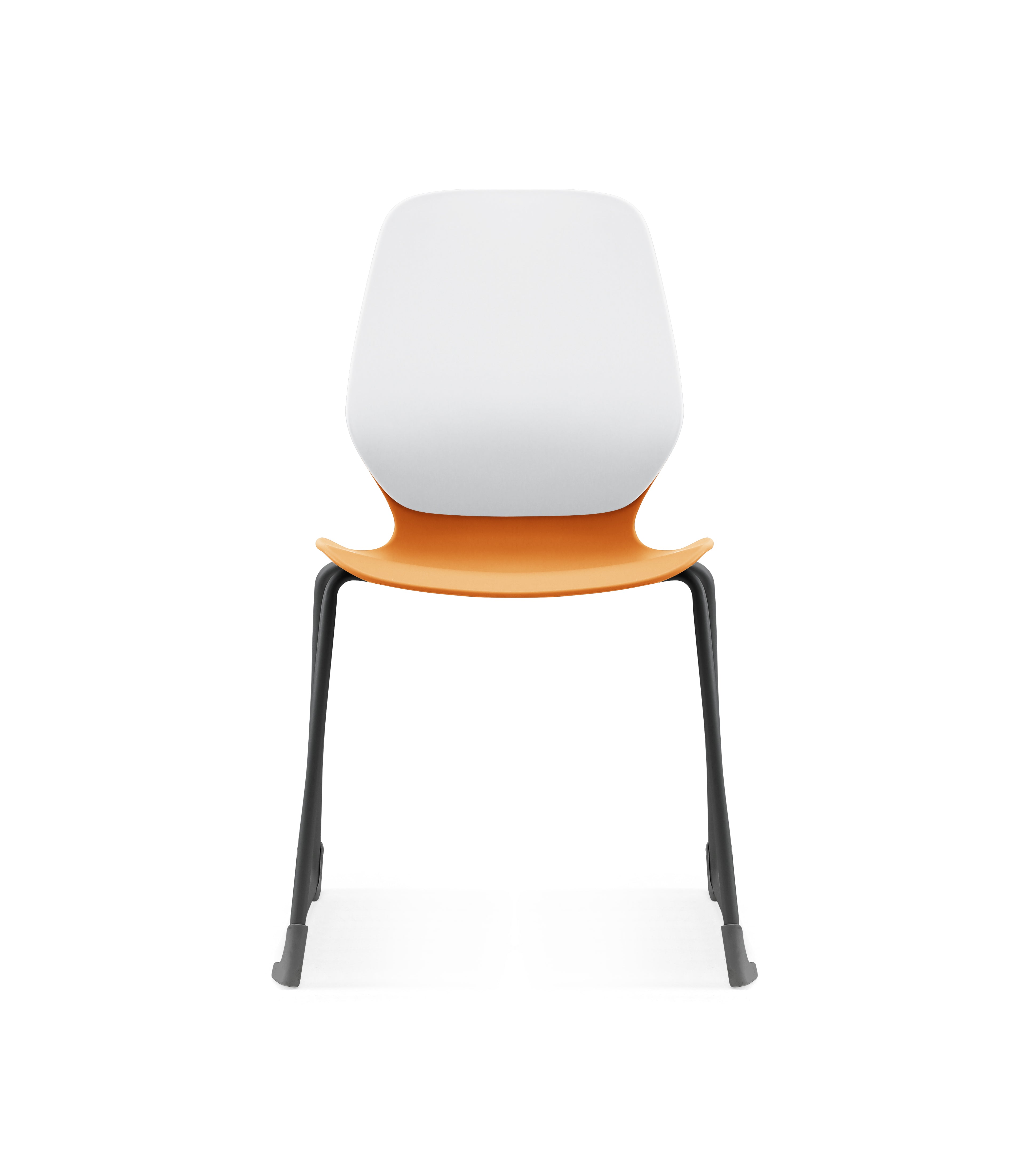 Kaleido Chair Black Sled Frame