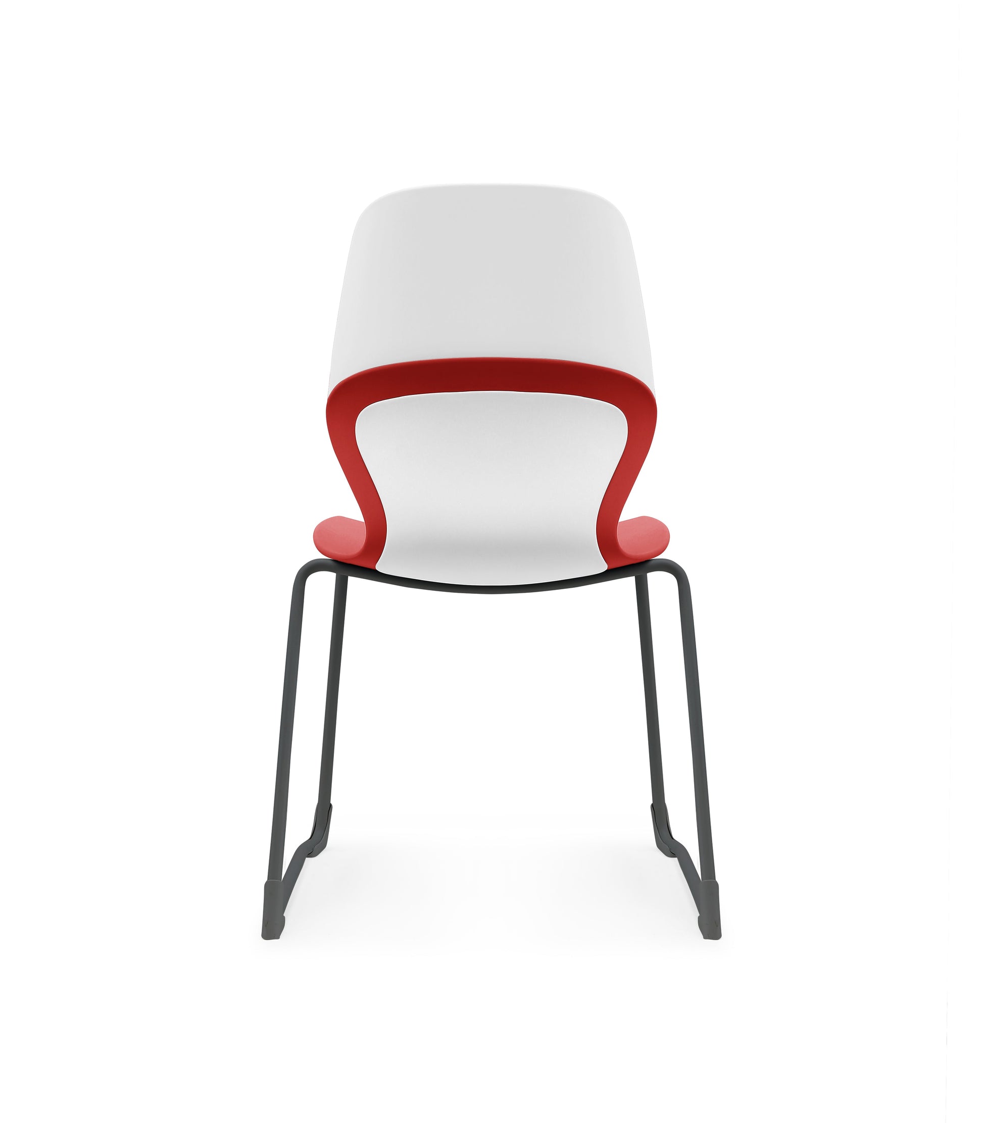 Kaleido Chair Black Sled Frame