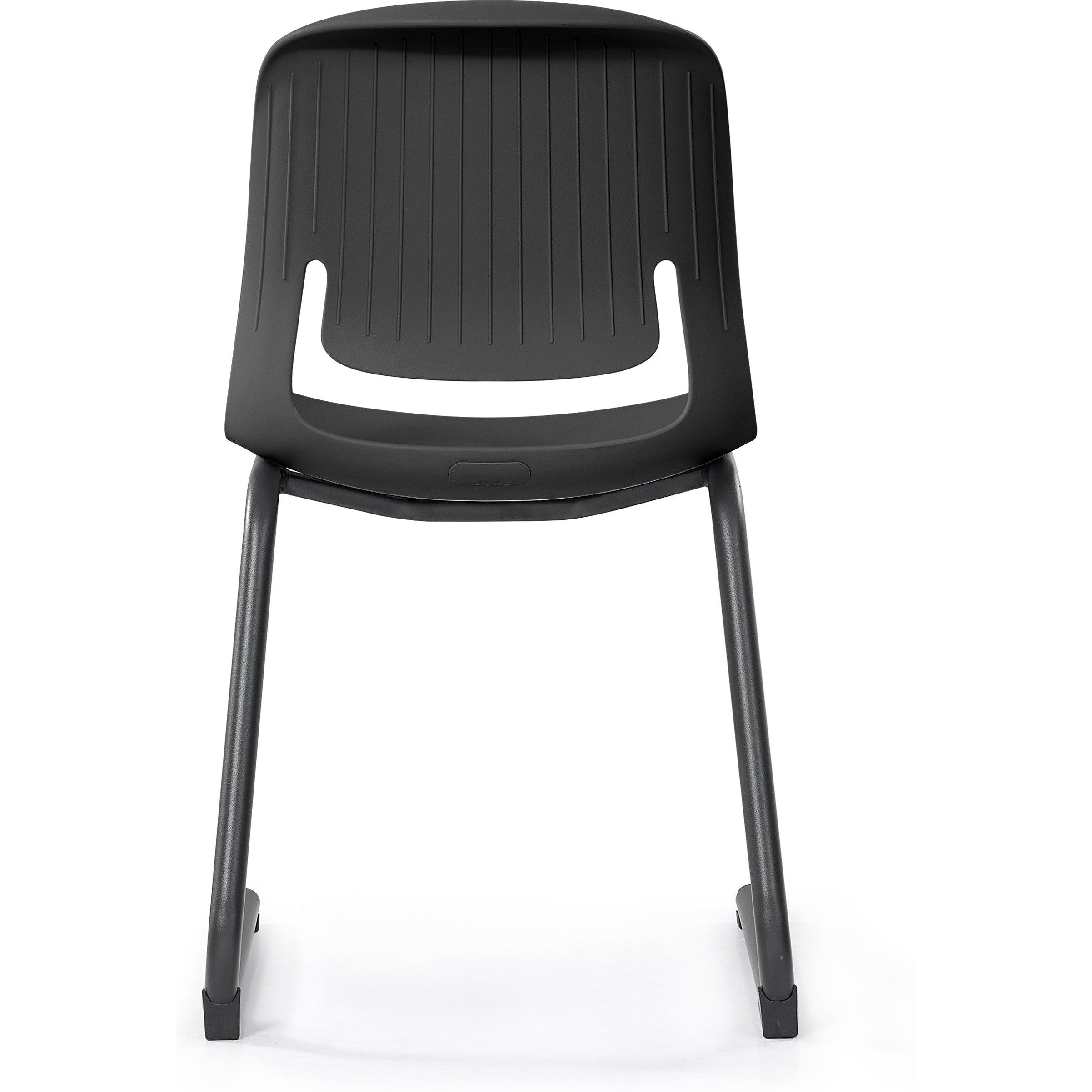 Palette Chair With Black Steel Reverse Cantilever Frame