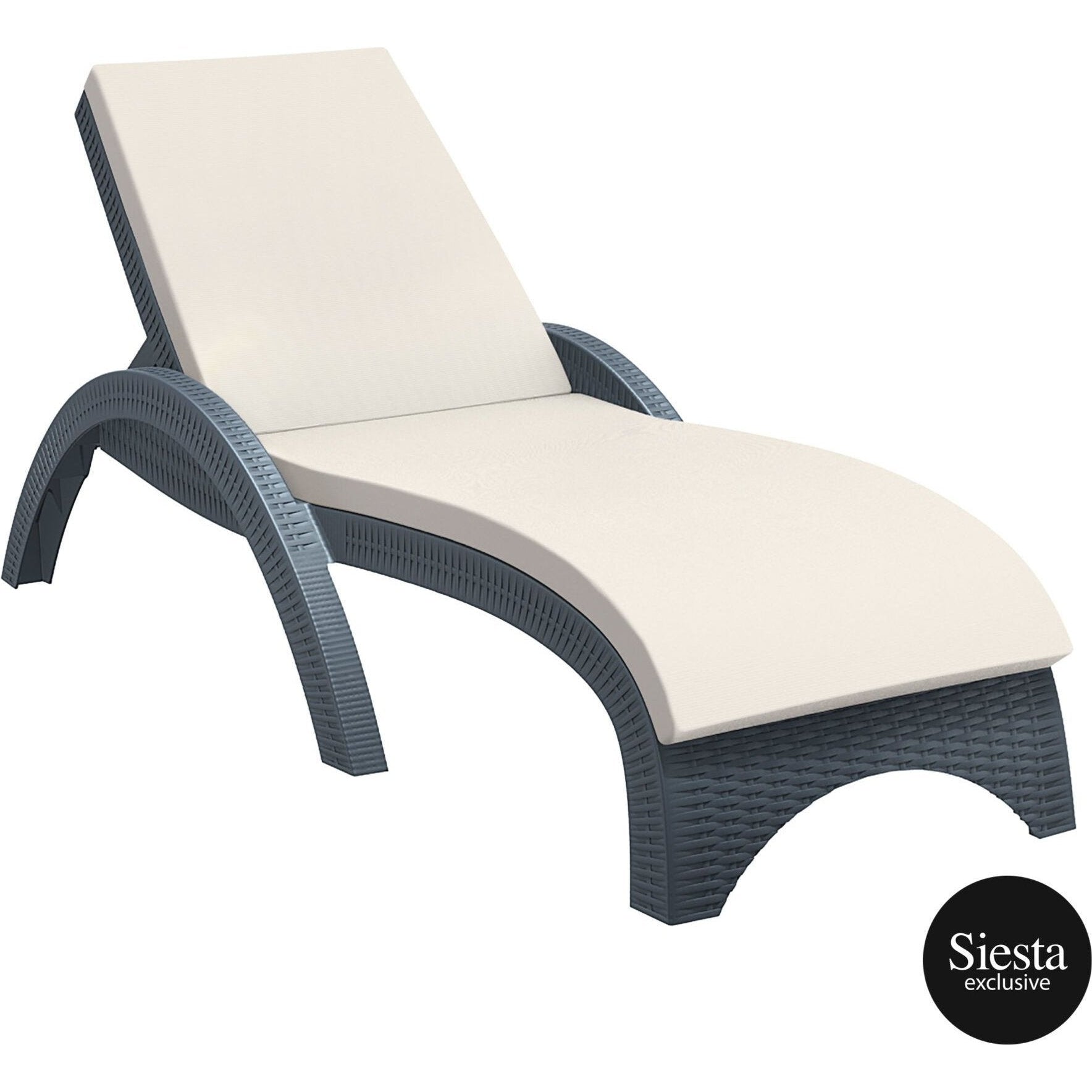 Fiji Sunlounger - No Cushion  ( Pack of 2 chairs )