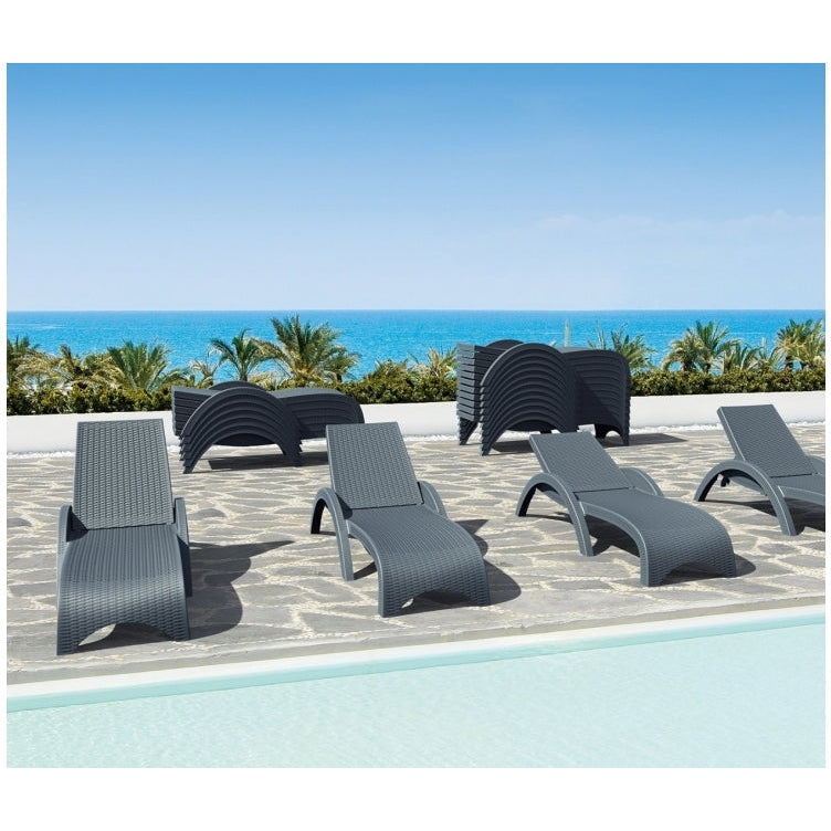 Fiji Sunlounger with Cushion