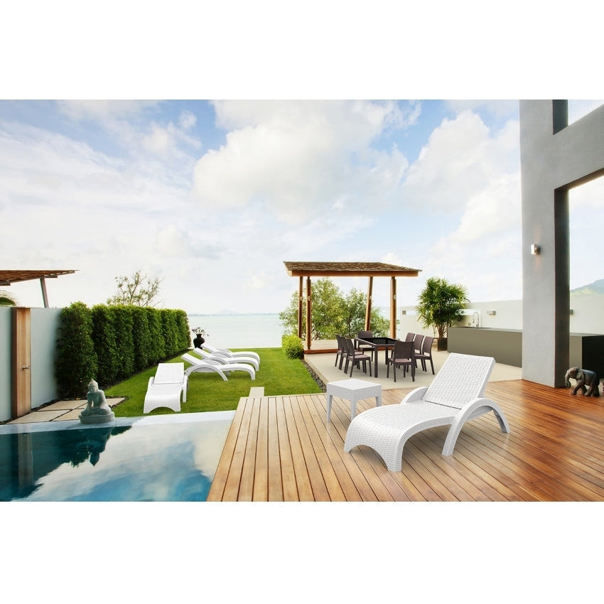 Fiji Sunlounger with Cushion