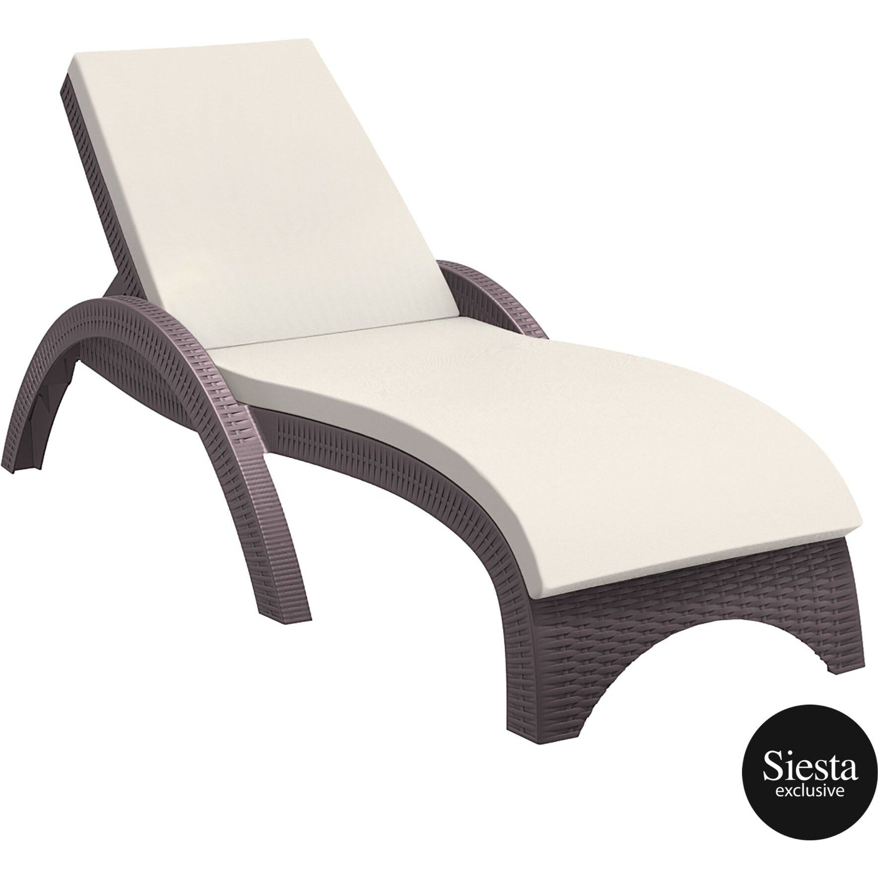 Fiji Sunlounger with Cushion