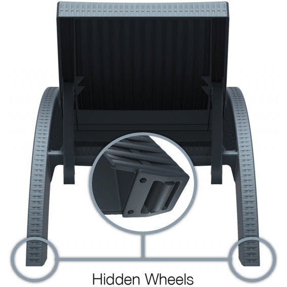 Fiji Sunlounger with Cushion