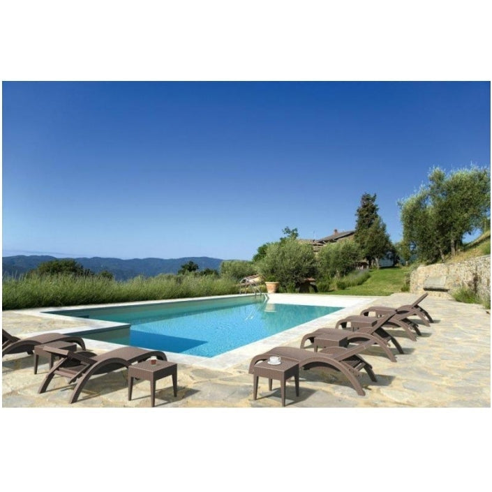 Fiji Sunlounger with Etisilk Cushion