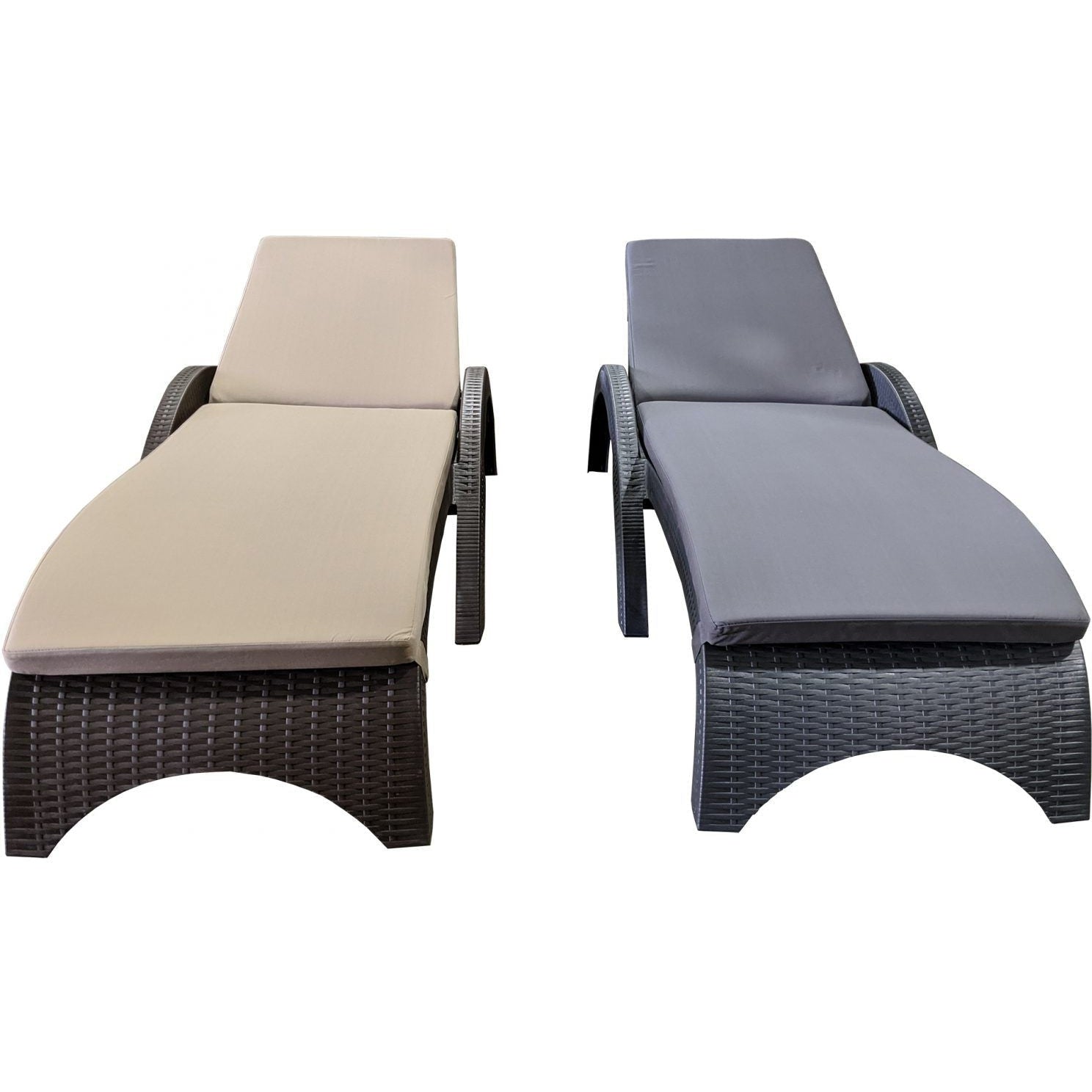Fiji Sunlounger with Etisilk Cushion