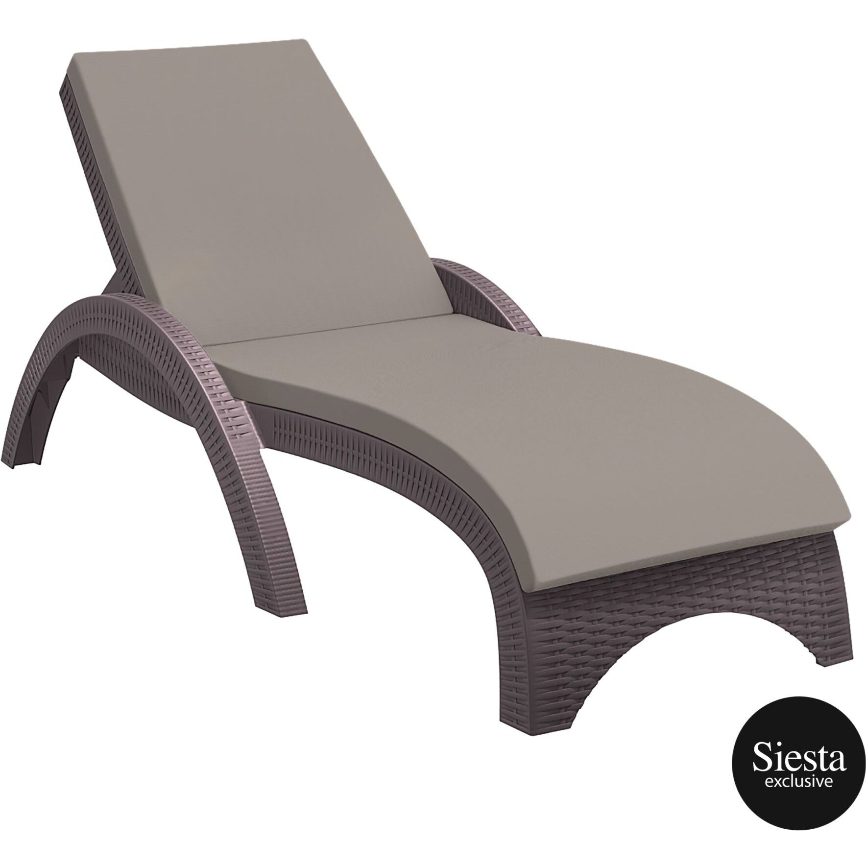 Fiji Sunlounger with Etisilk Cushion