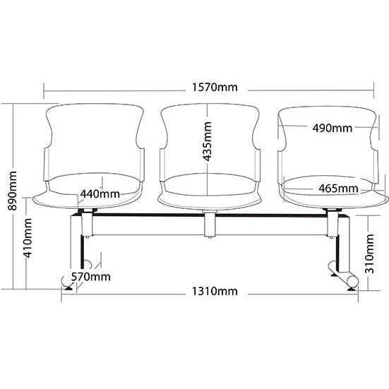 Focus Beam Seating