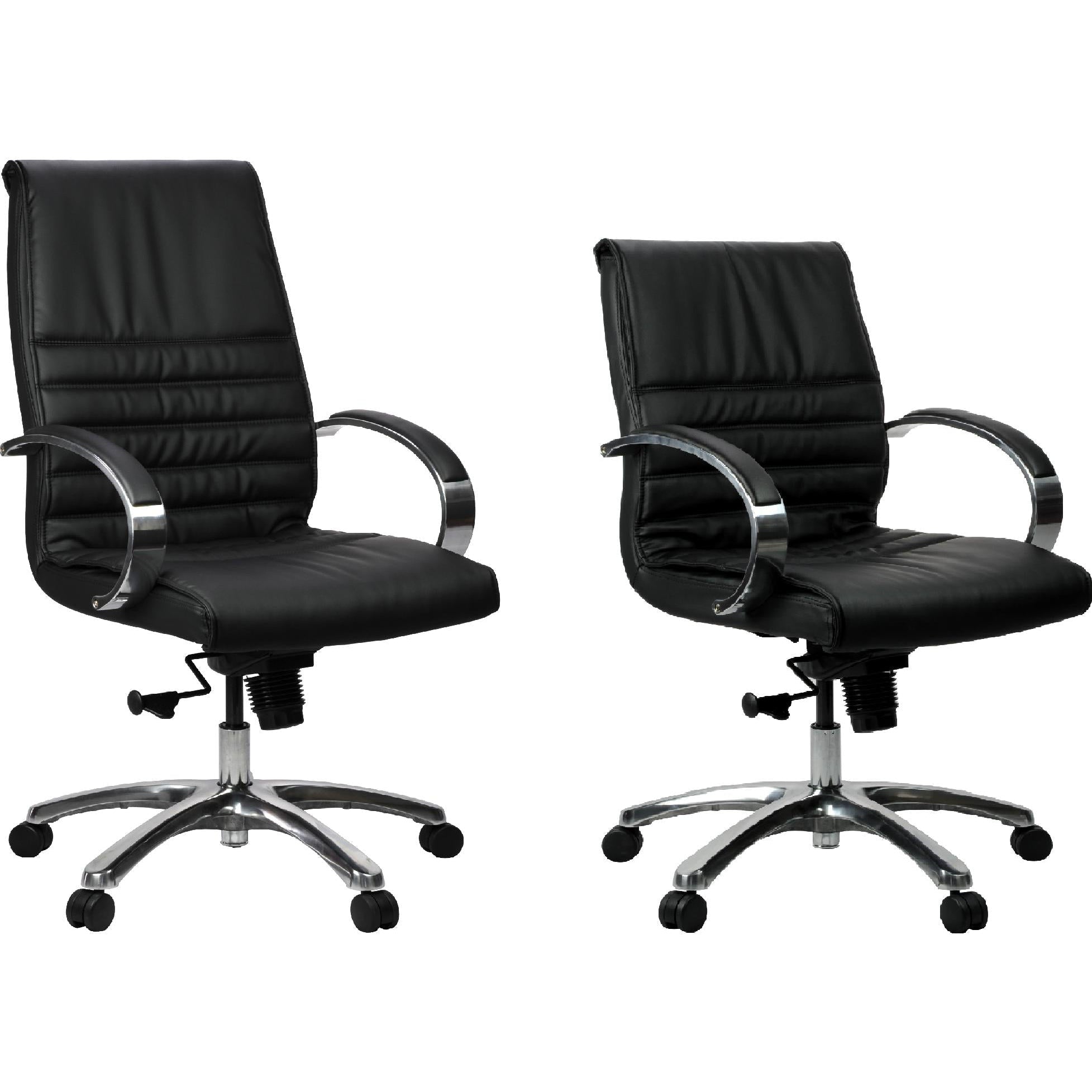 Franklin High Back Leather Chair