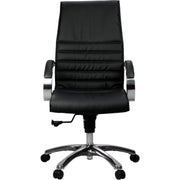 Franklin High Back Leather Chair