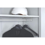 Shelf with Coat Rail (to suit GO Steel Swing Door Cupboards)