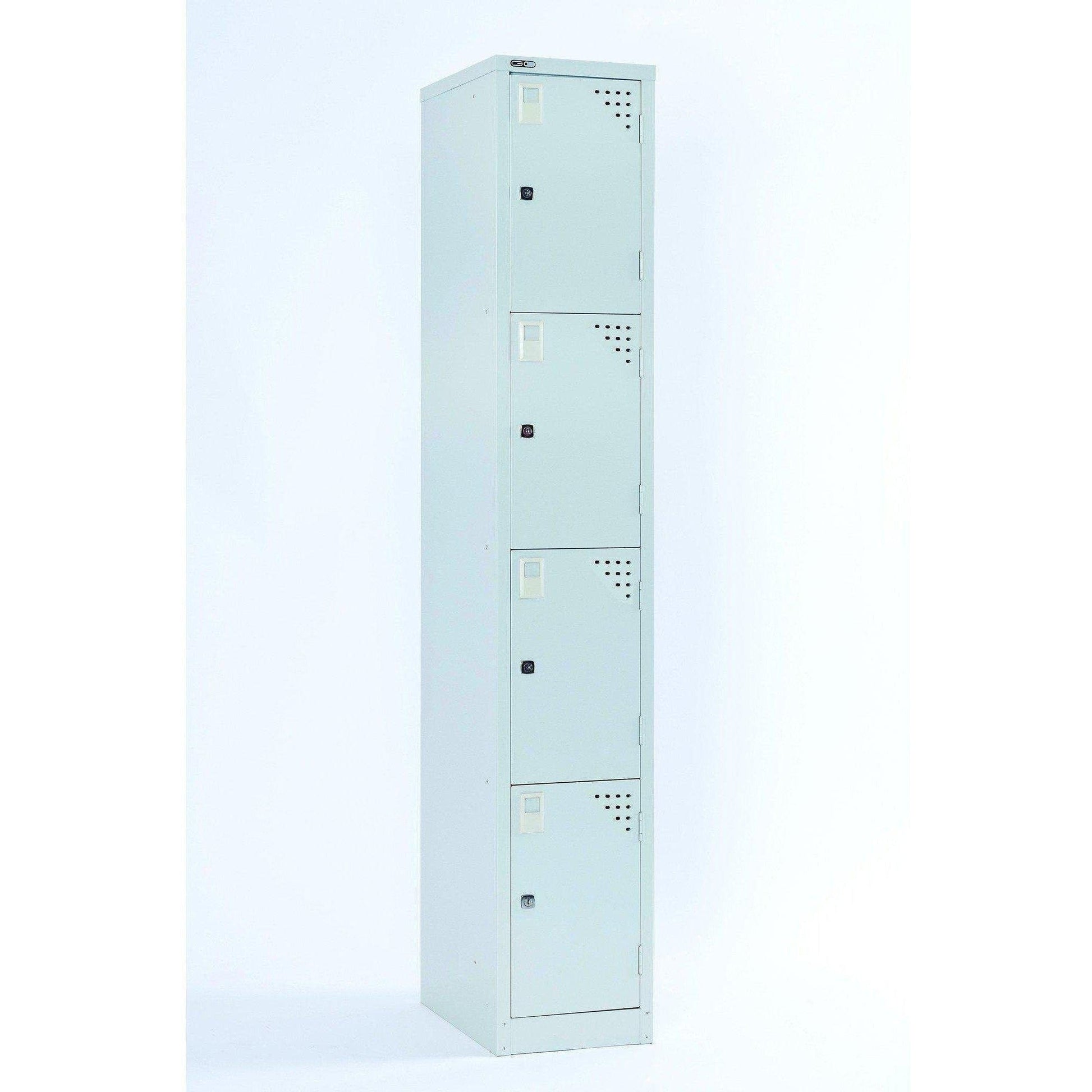 Set of 10 GO Steel Lockers 4 Door