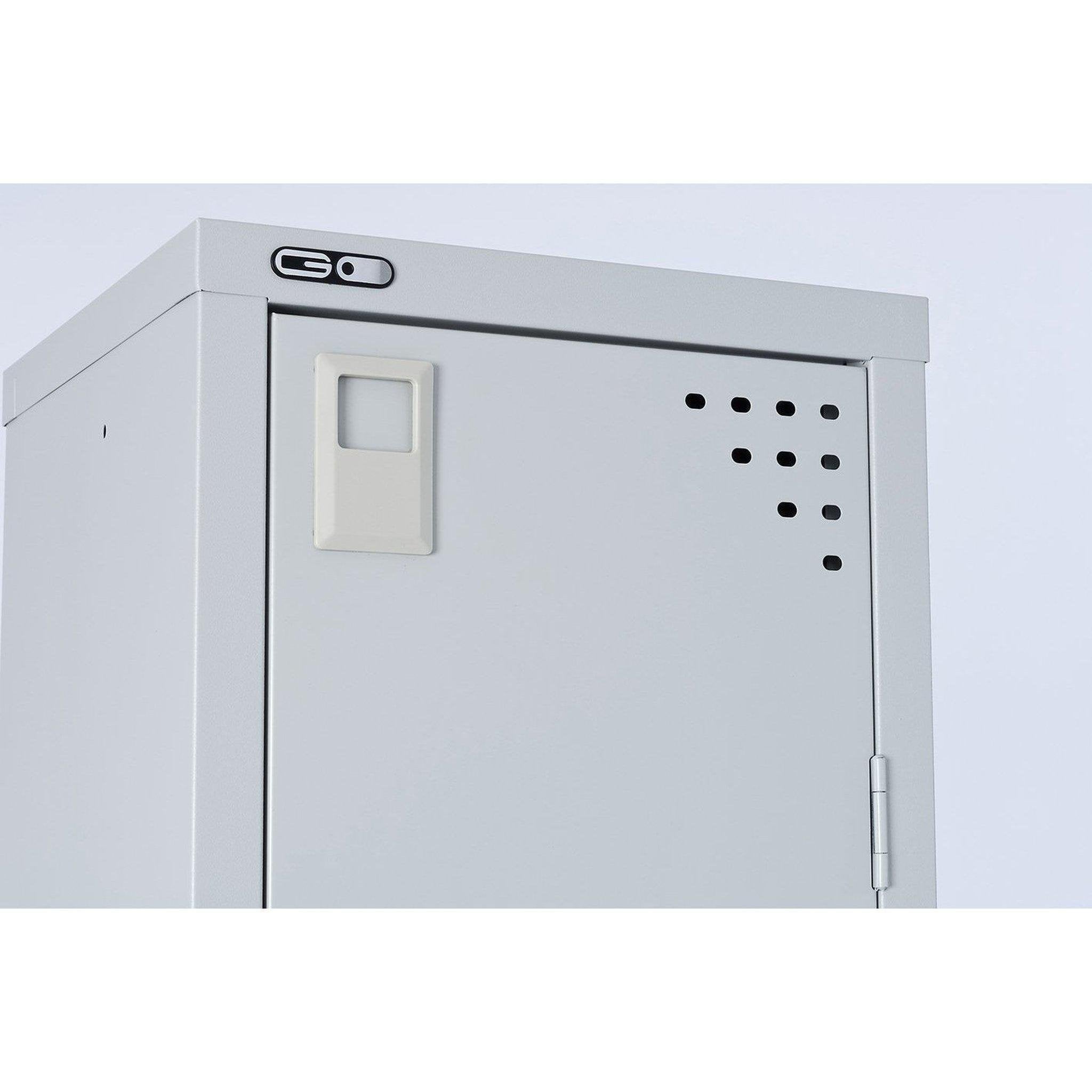 Set of 10 GO Steel Lockers Single Door