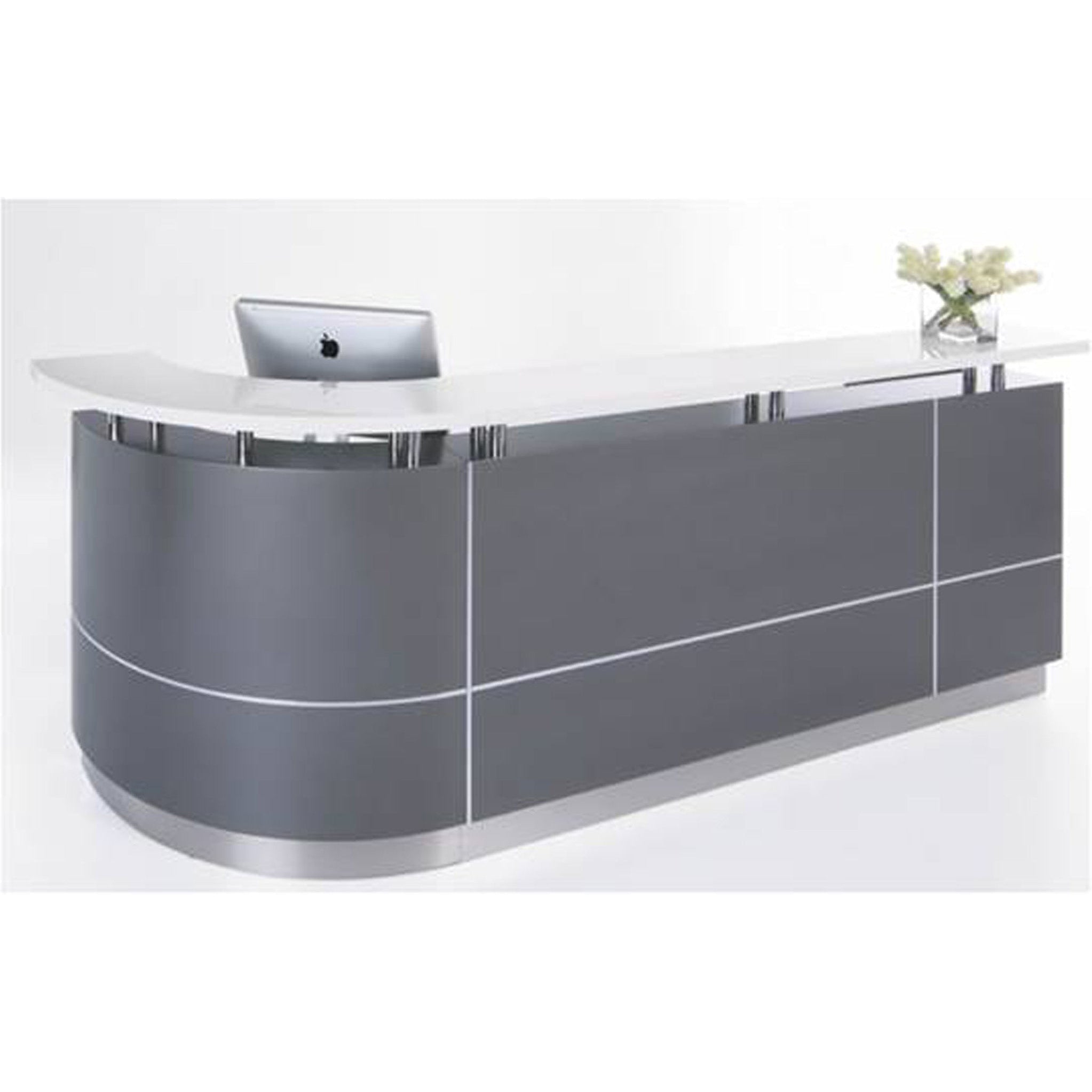 Executive Reception Counter - J Shaped